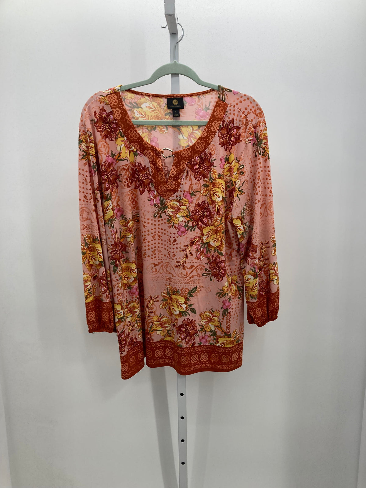 JM Collection Size Extra Large Misses Long Sleeve Shirt