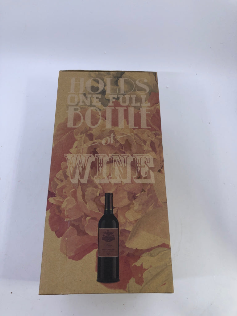 NIB XL WINE GLASS.