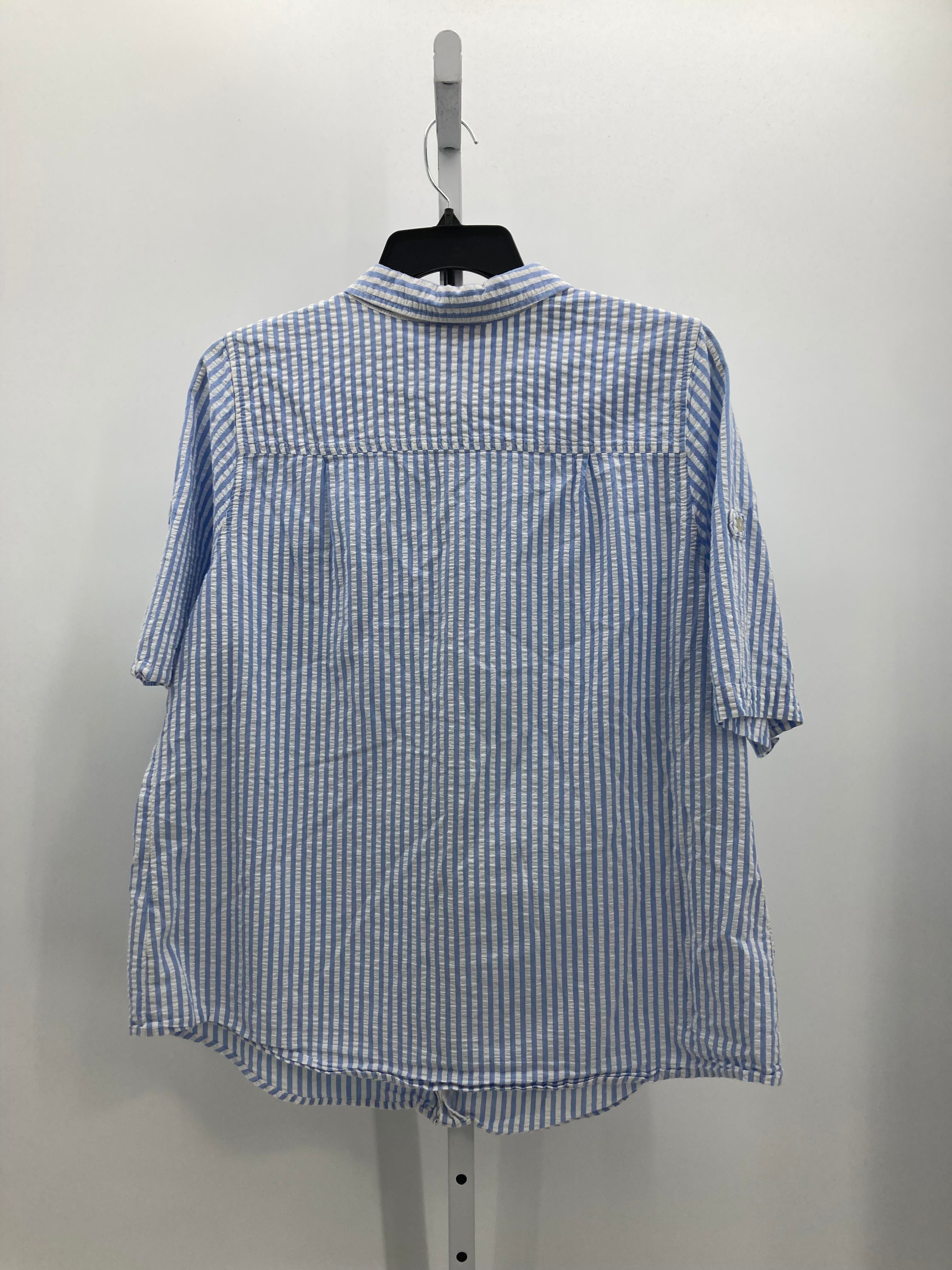 Woman Within Size 1X Womens Short Sleeve Shirt