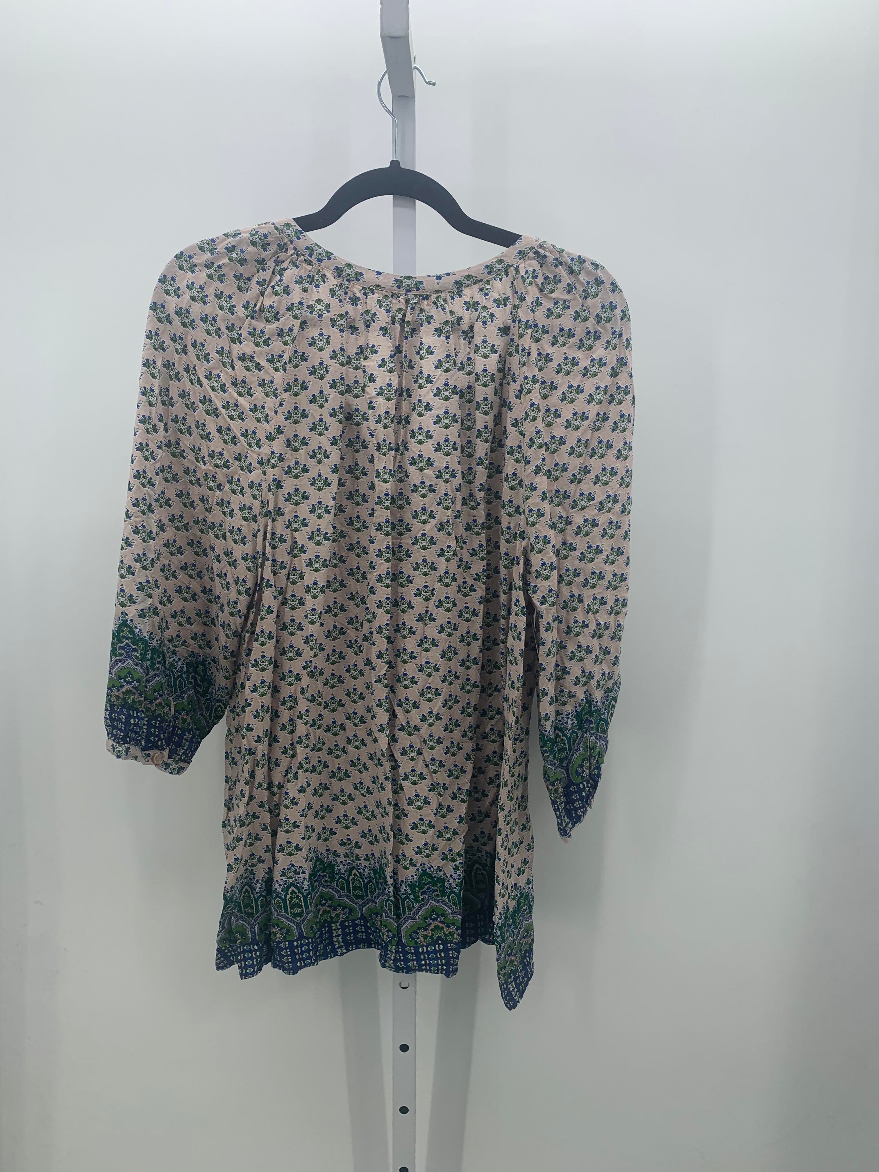 Artisan NY Size 2 Misses 3/4 Sleeve Shirt