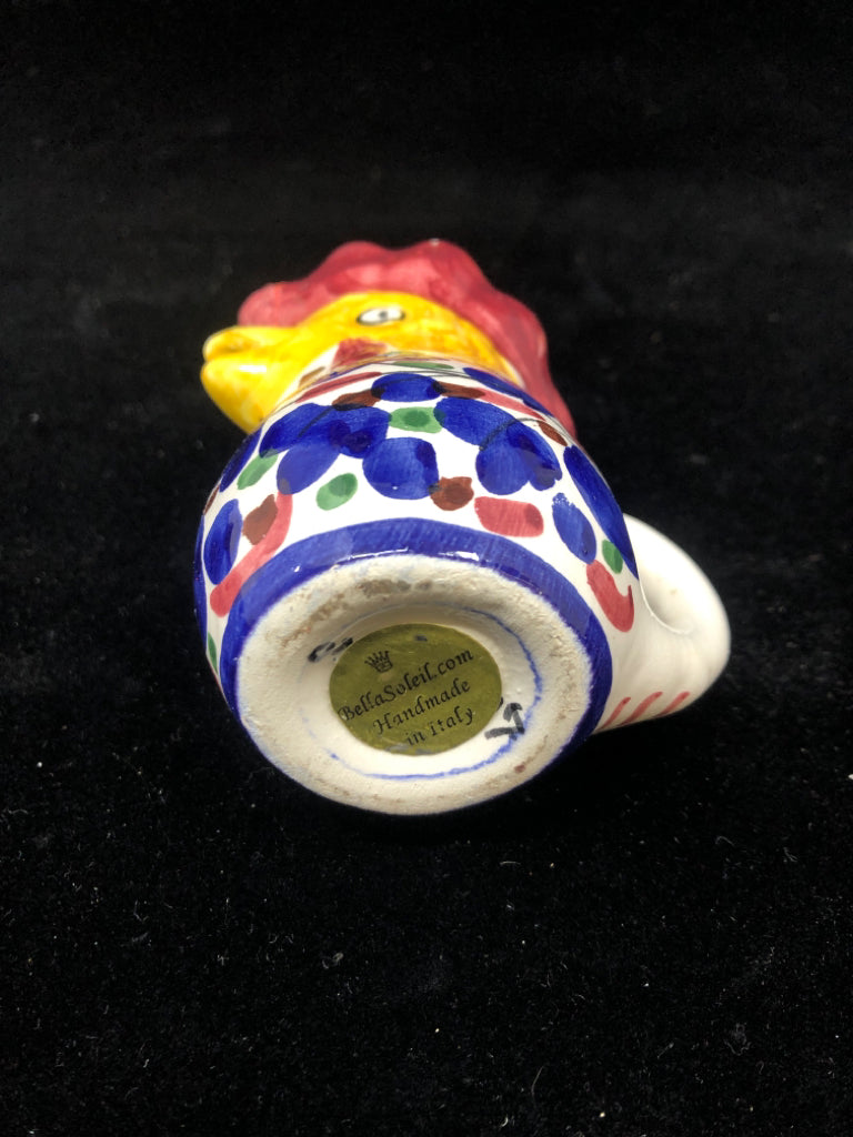 ROOSTER CERAMIC CREAMER.