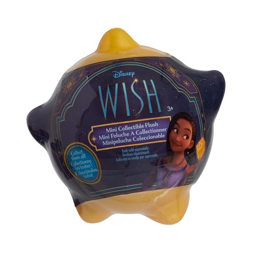Disney Wish Mini Collectible 3-inch Plush Toy in Wishing Star Blind Bag Inspired