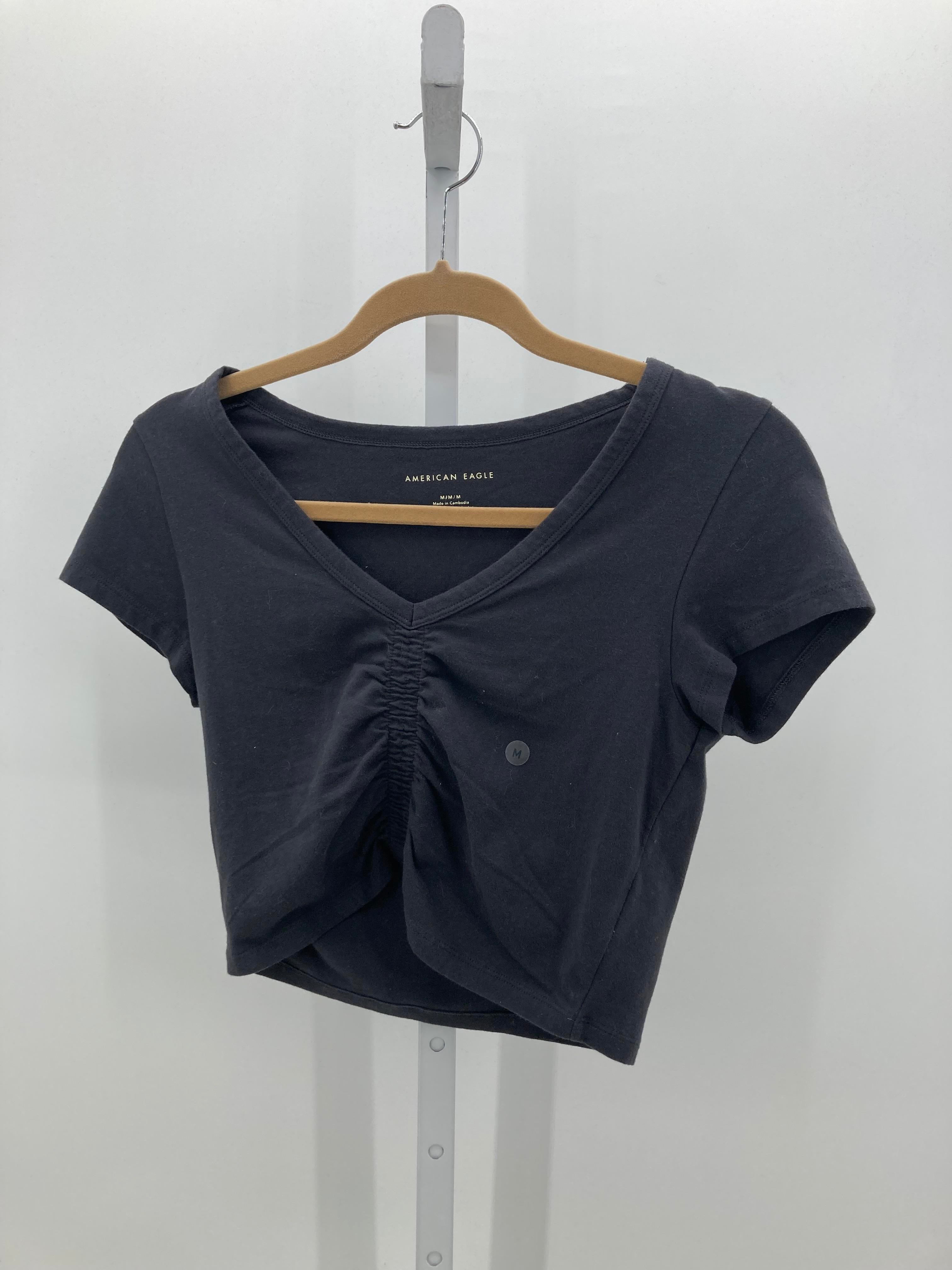 American Eagle Size Medium Juniors Short Sleeve Shirt