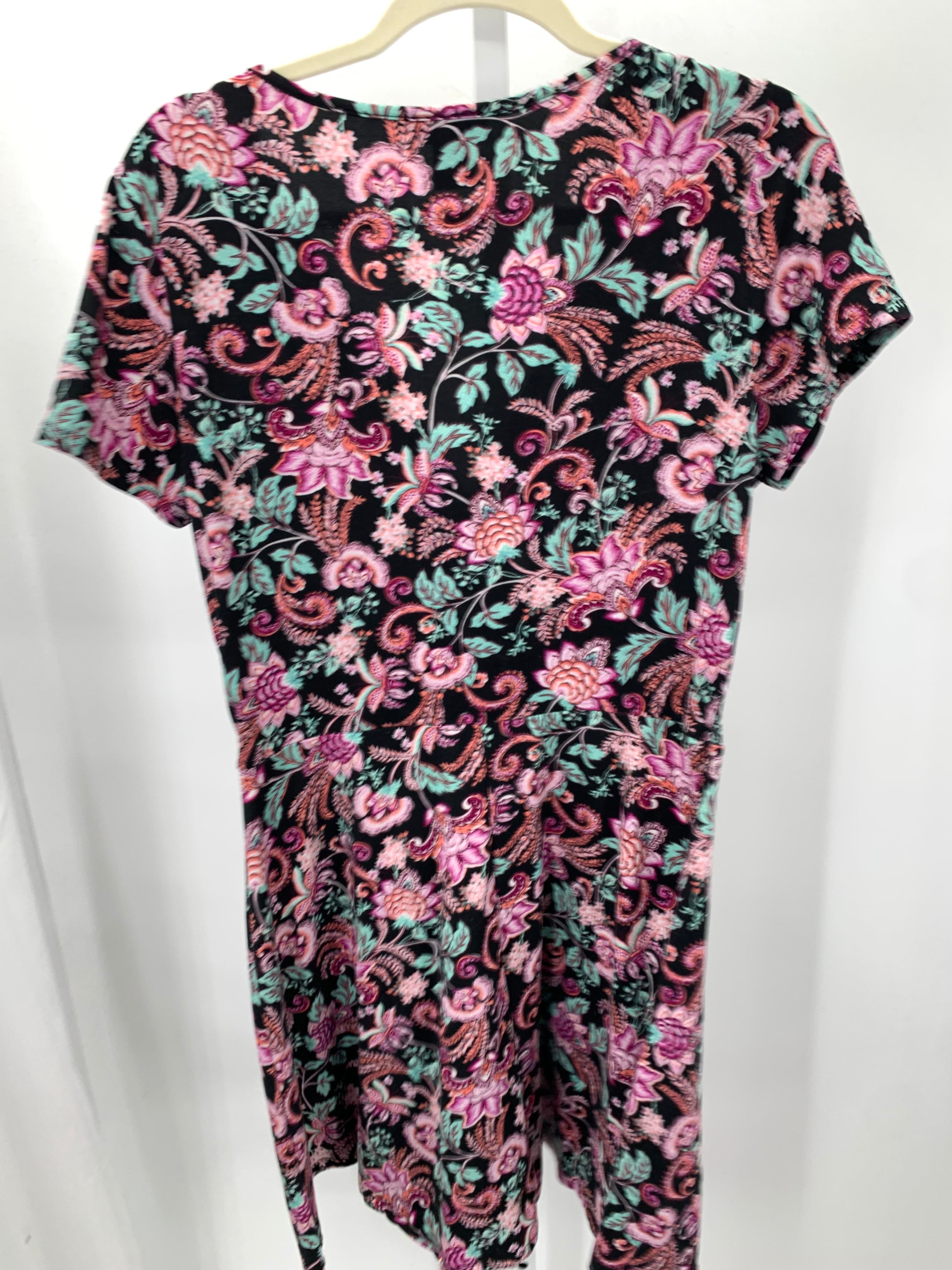 Kristin Nicole Size Large Misses Short Sleeve Dress