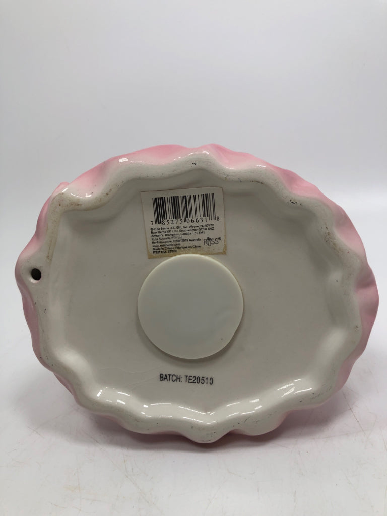 CERAMIC BALLERINA TUTU COIN BANK.