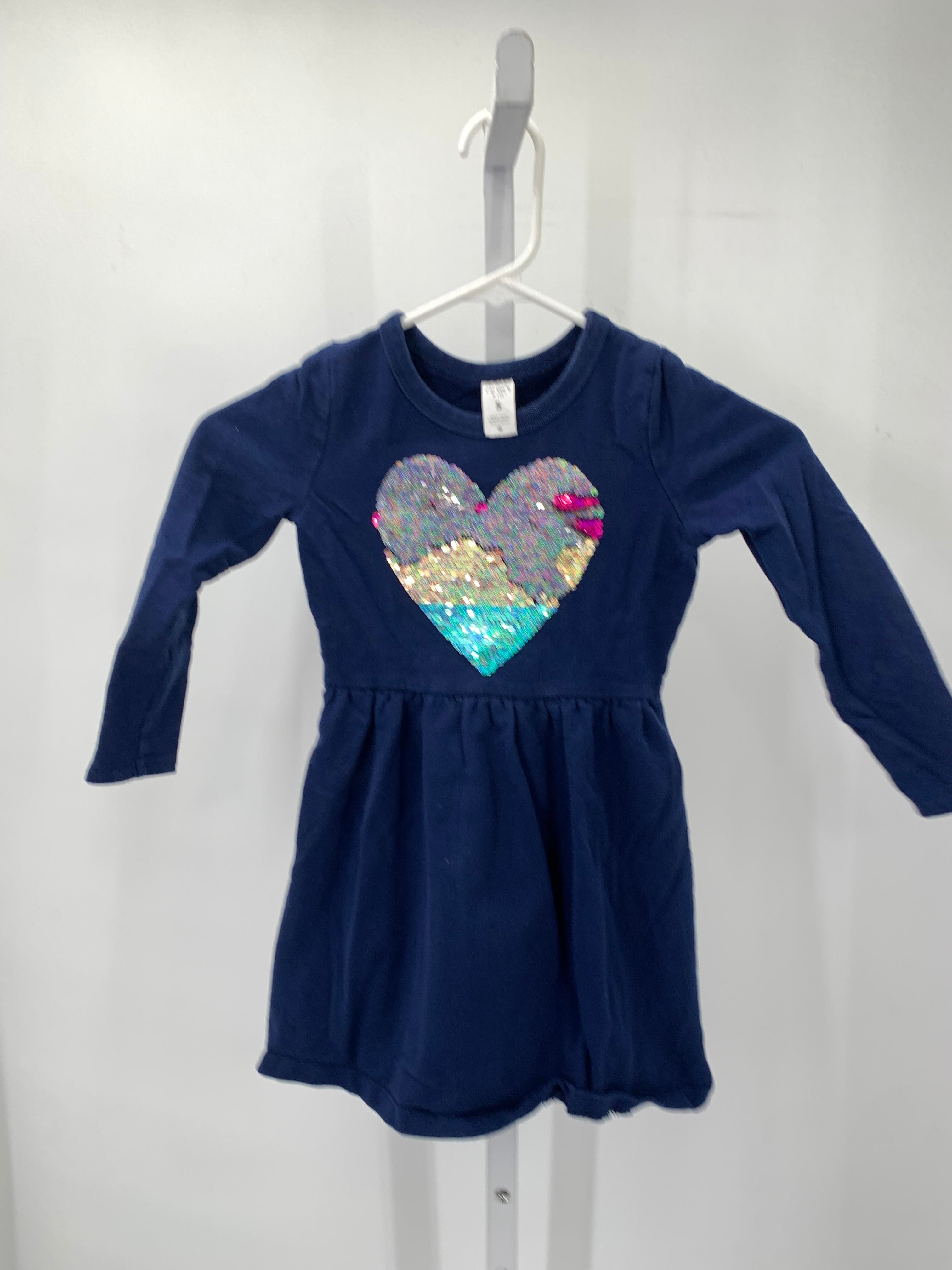 Carters Size 5 Girls Long Sleeve Dress