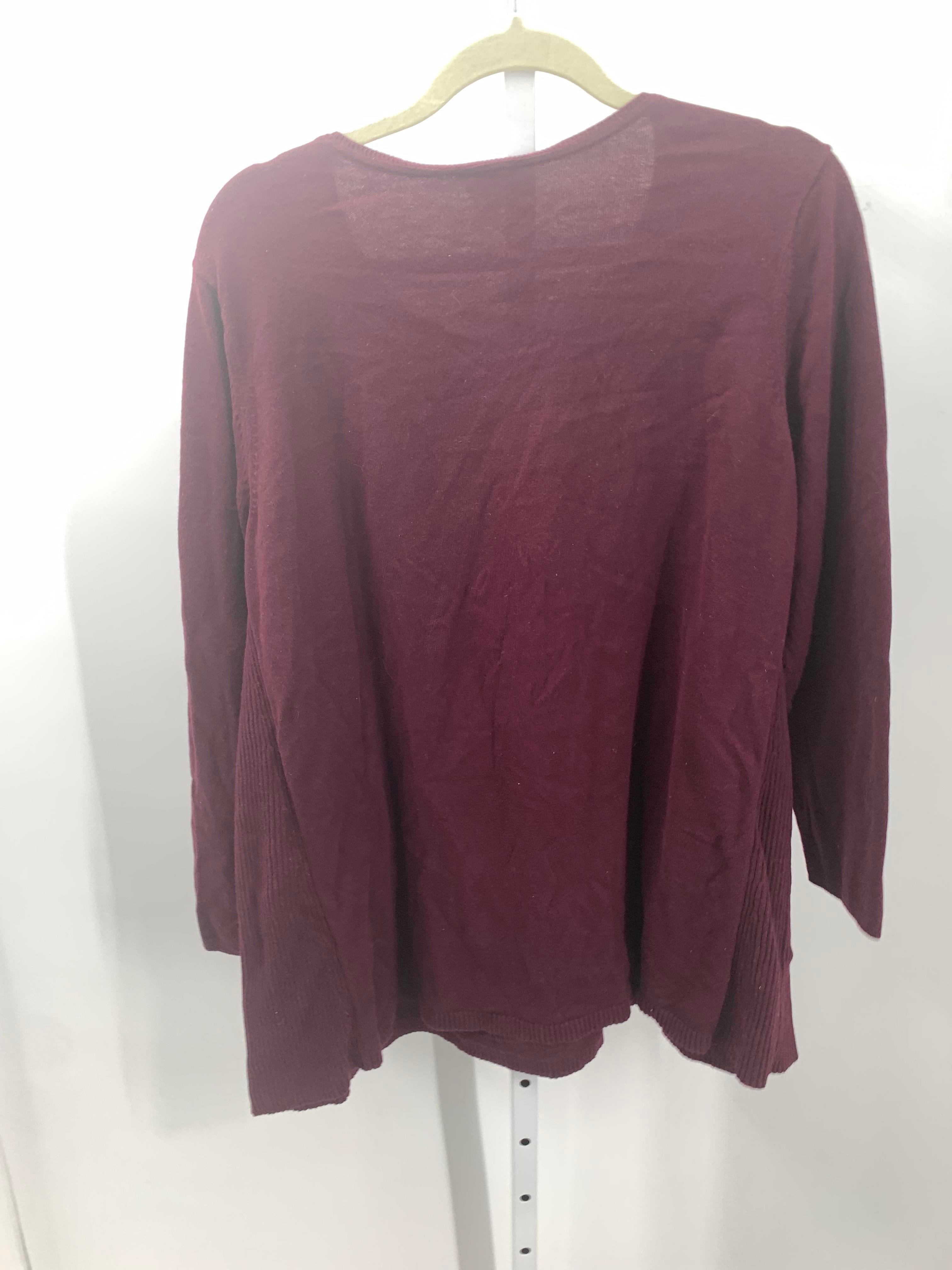 JJ Always Size 2X Womens Long Slv Sweater