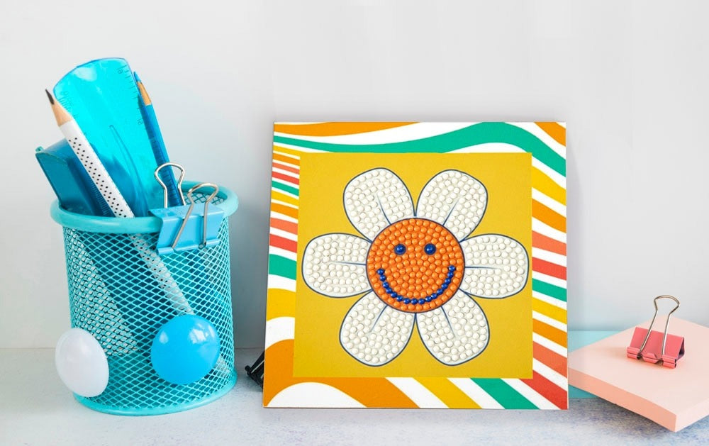 New - Diamond Dotz Vintage Flower