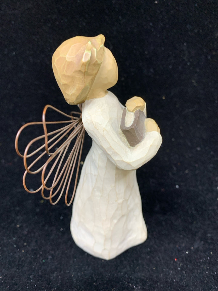 "ANGEL OF LEARNING" GIRL HOLDING BOOK-WILLOW TREE.