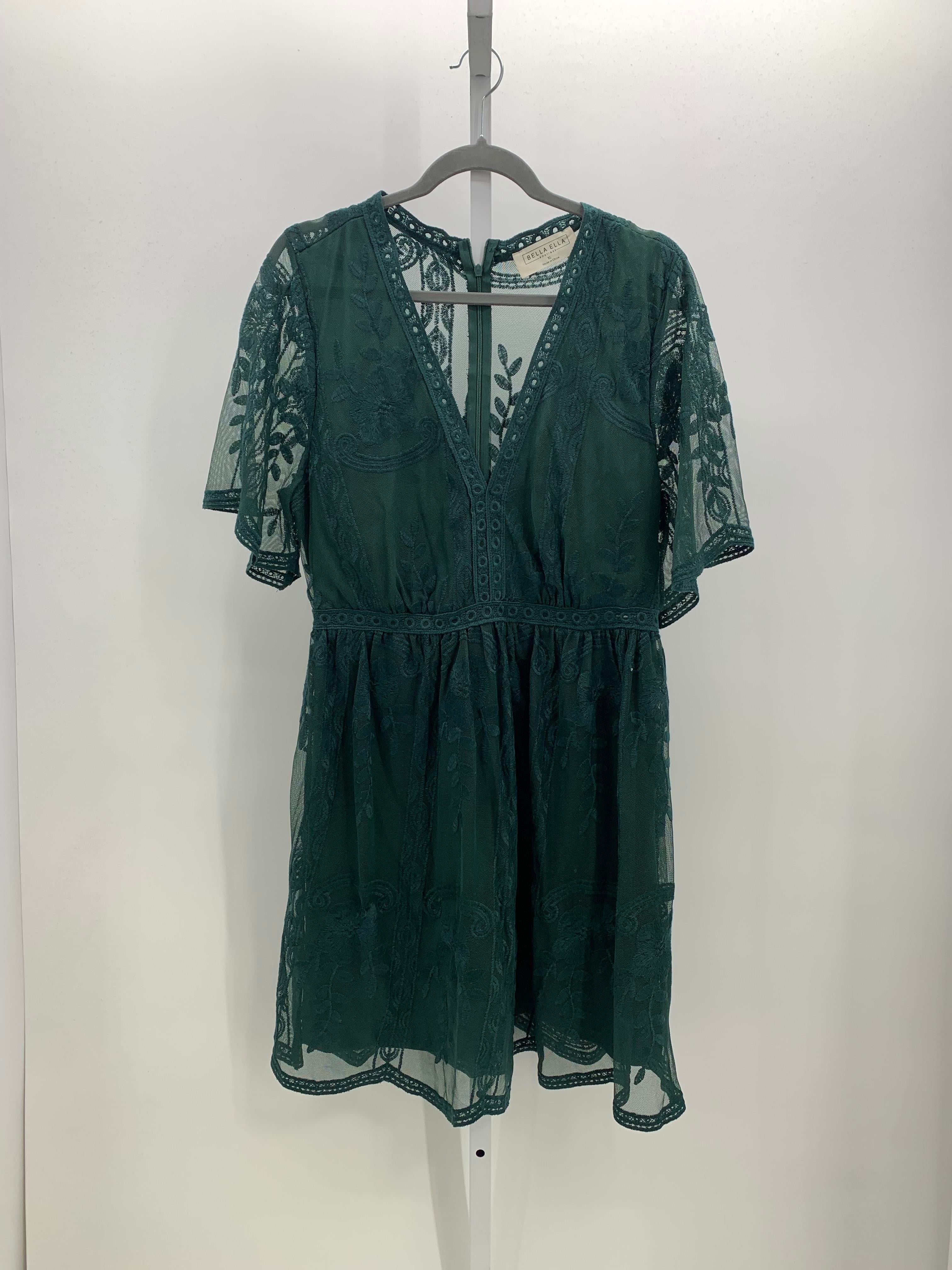 Size Extra Large Misses Short Sleeve Dress