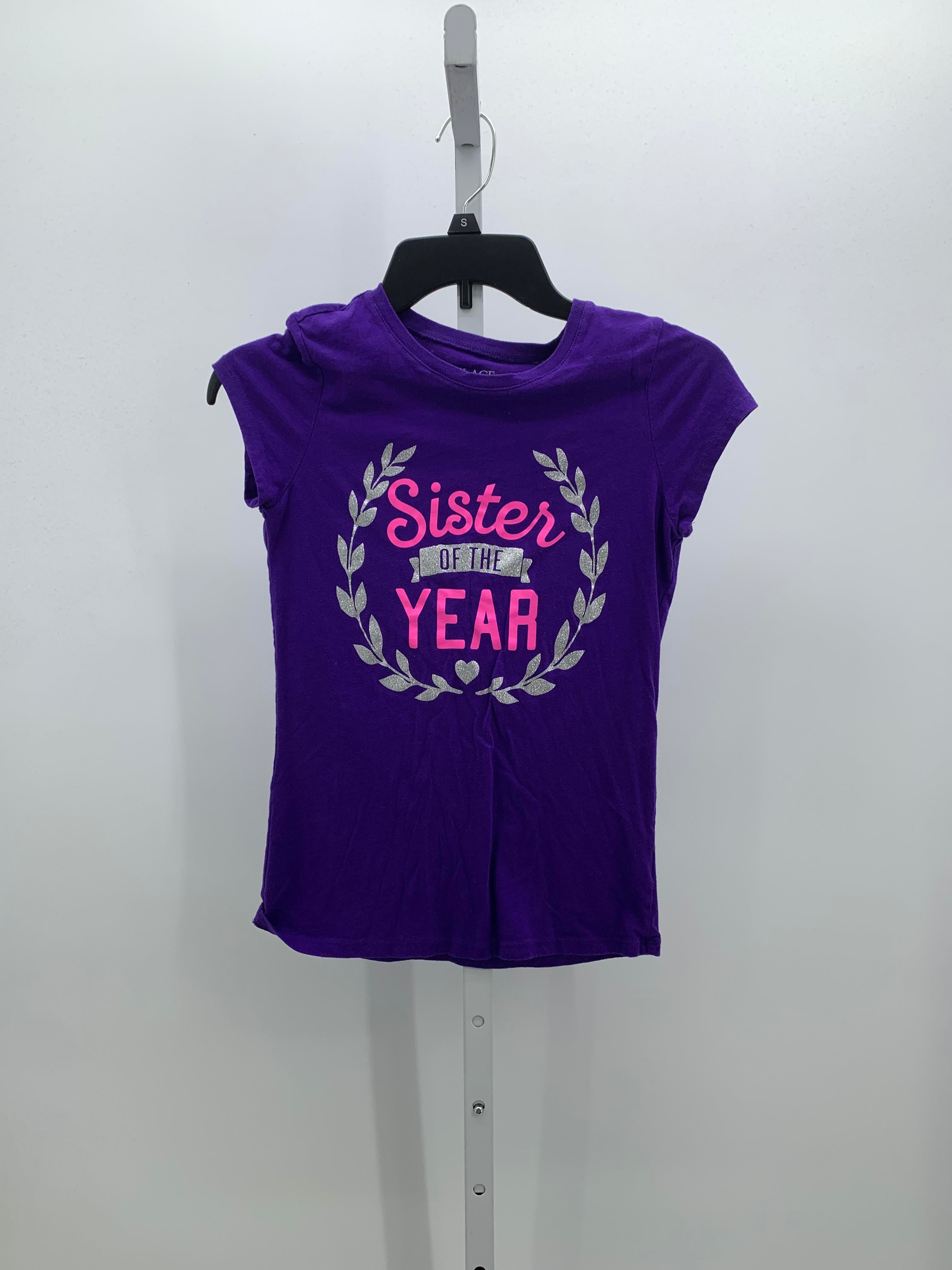Children's Place Size 10-12 Girls Short Sleeve Shirt