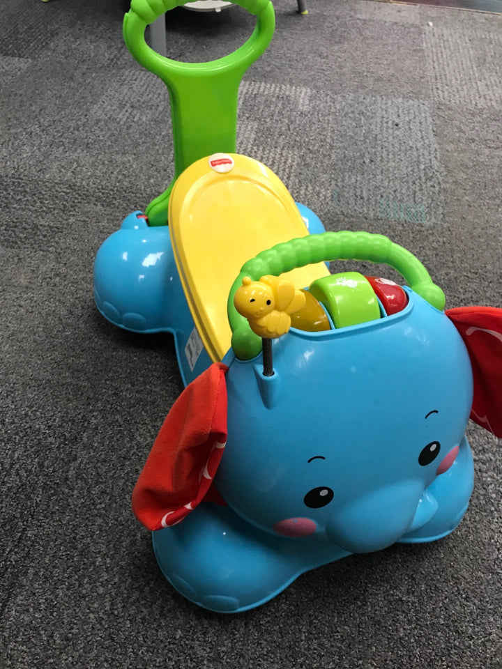 Fisher-Price 3-in-1 Bounce, Stride and Ride Elephant