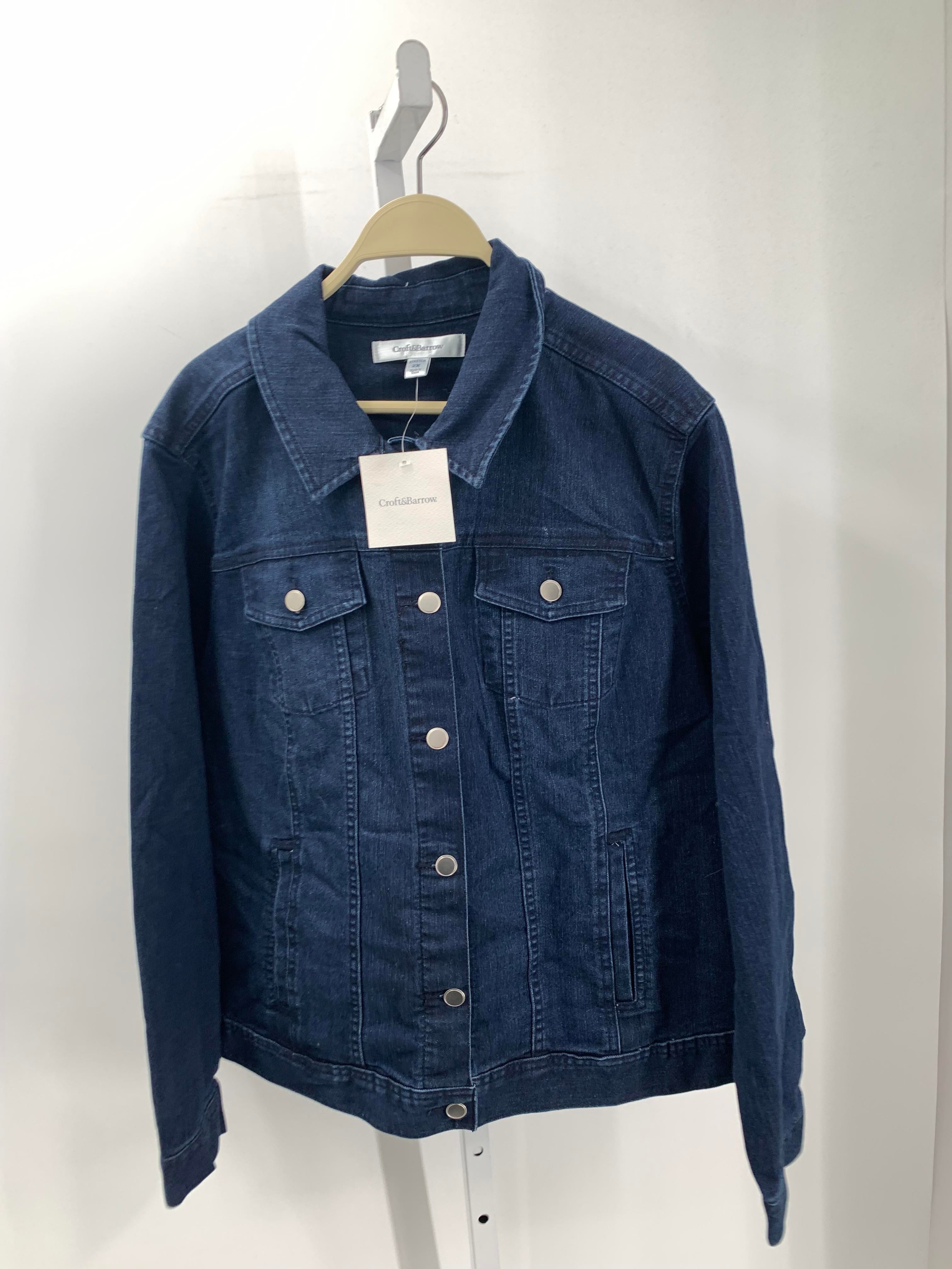 Croft & Barrow Size 2X Womens Lightweight Jacket