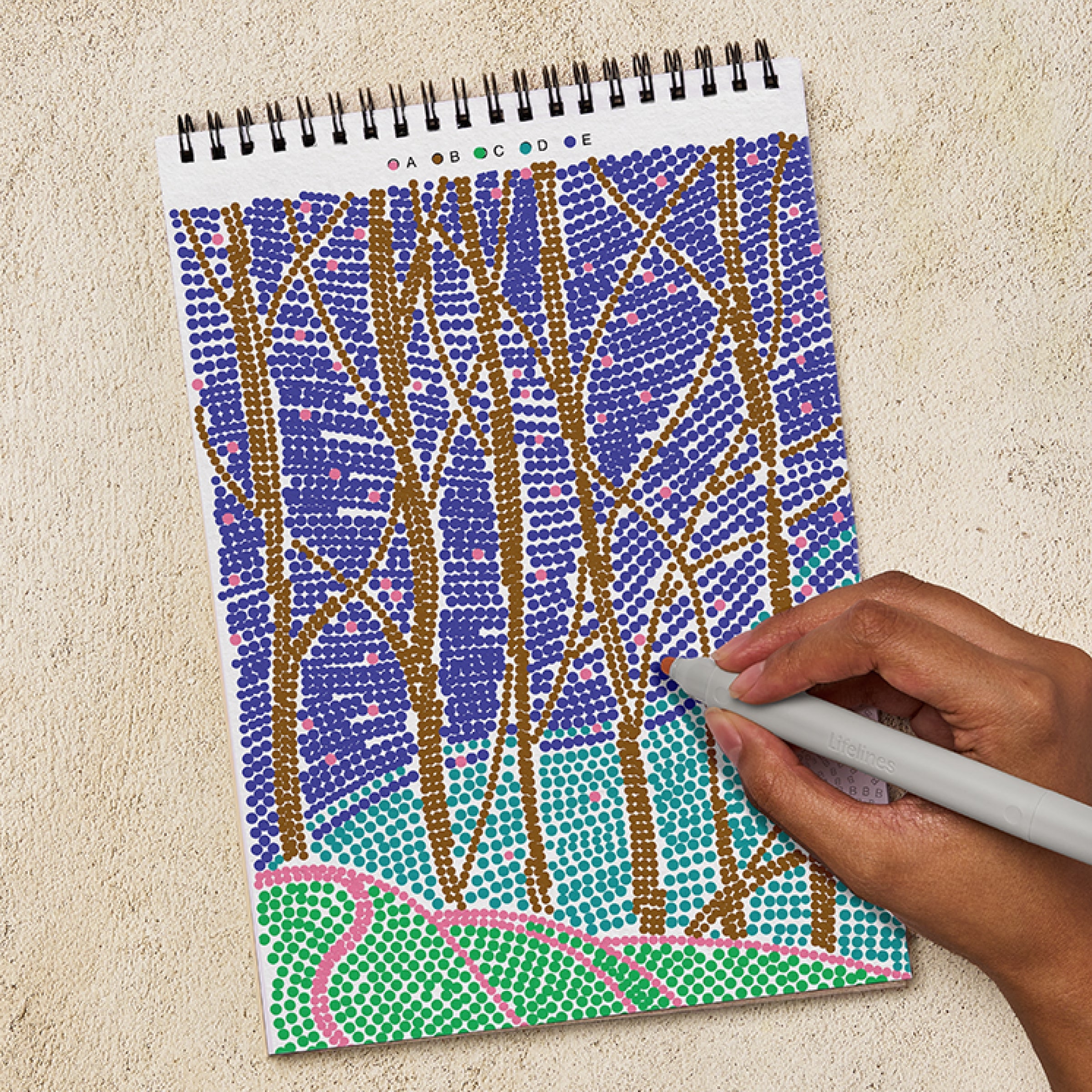 FlowArt Dot By Letter Landscapes - New