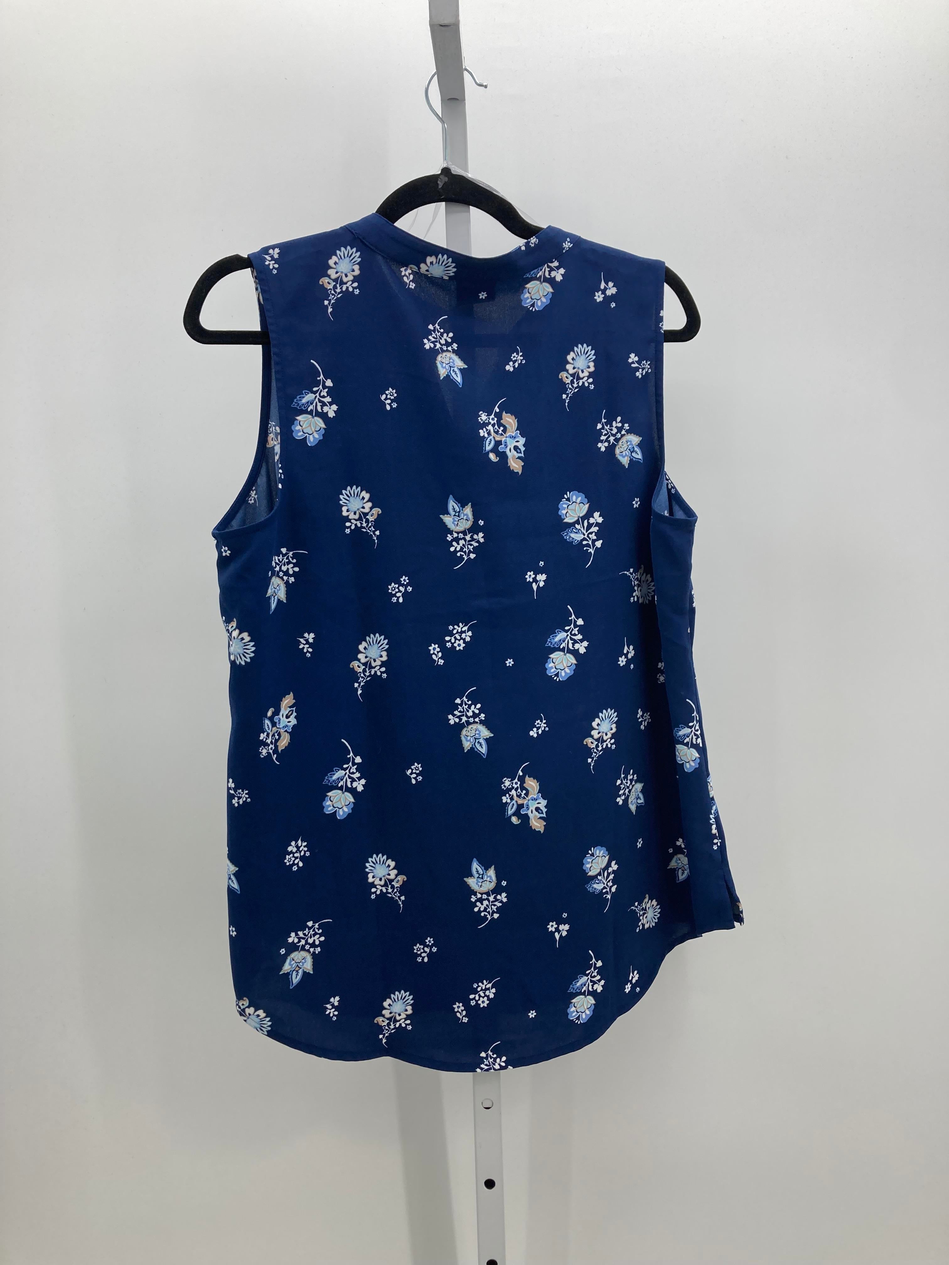 Croft & Barrow Size Medium Misses Sleeveless Shirt