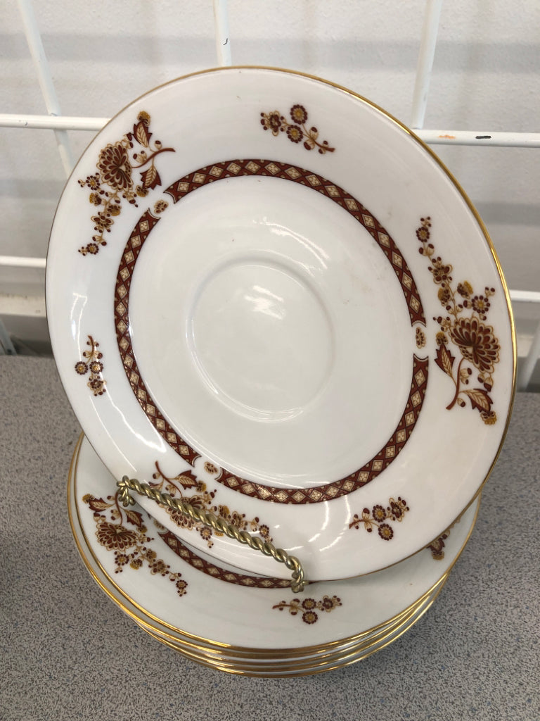 24PC FALL FLORAL CHINA SET - LILING - SRV FOR 6.