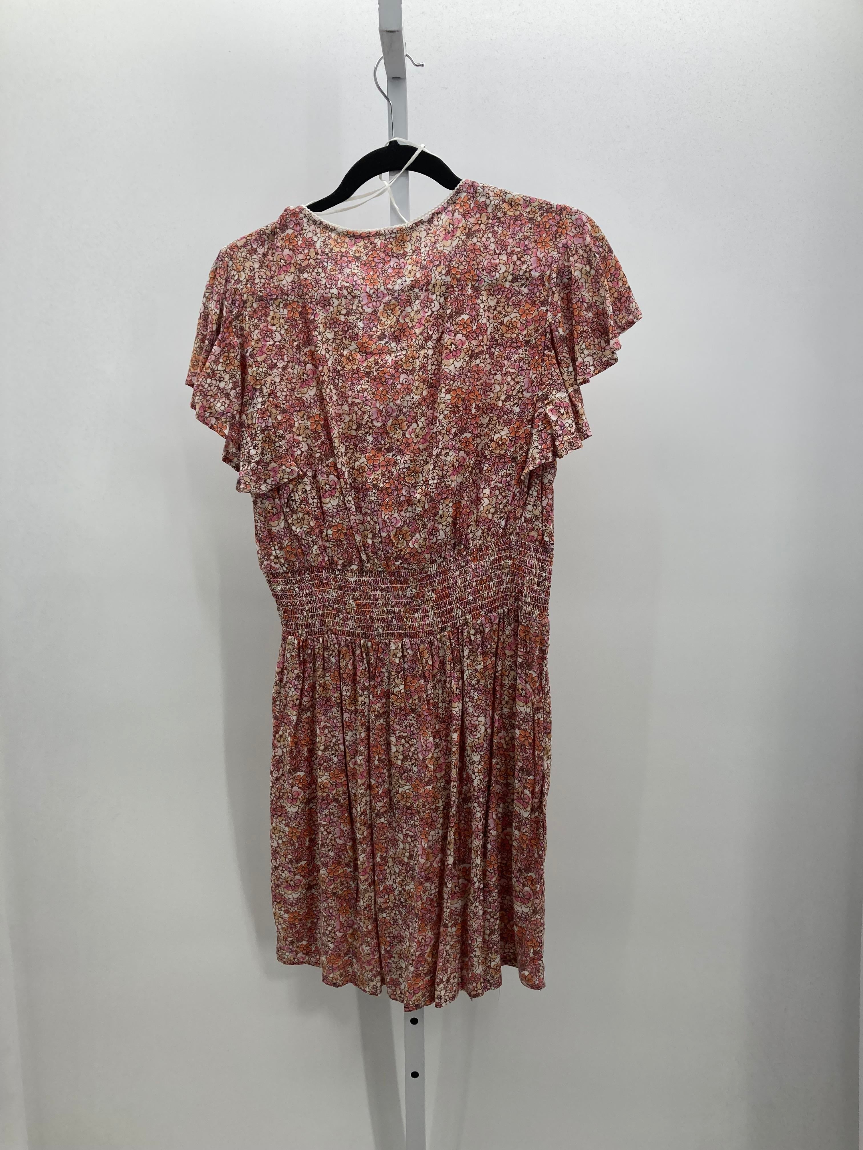 Japna Size Medium Misses Short Sleeve Dress
