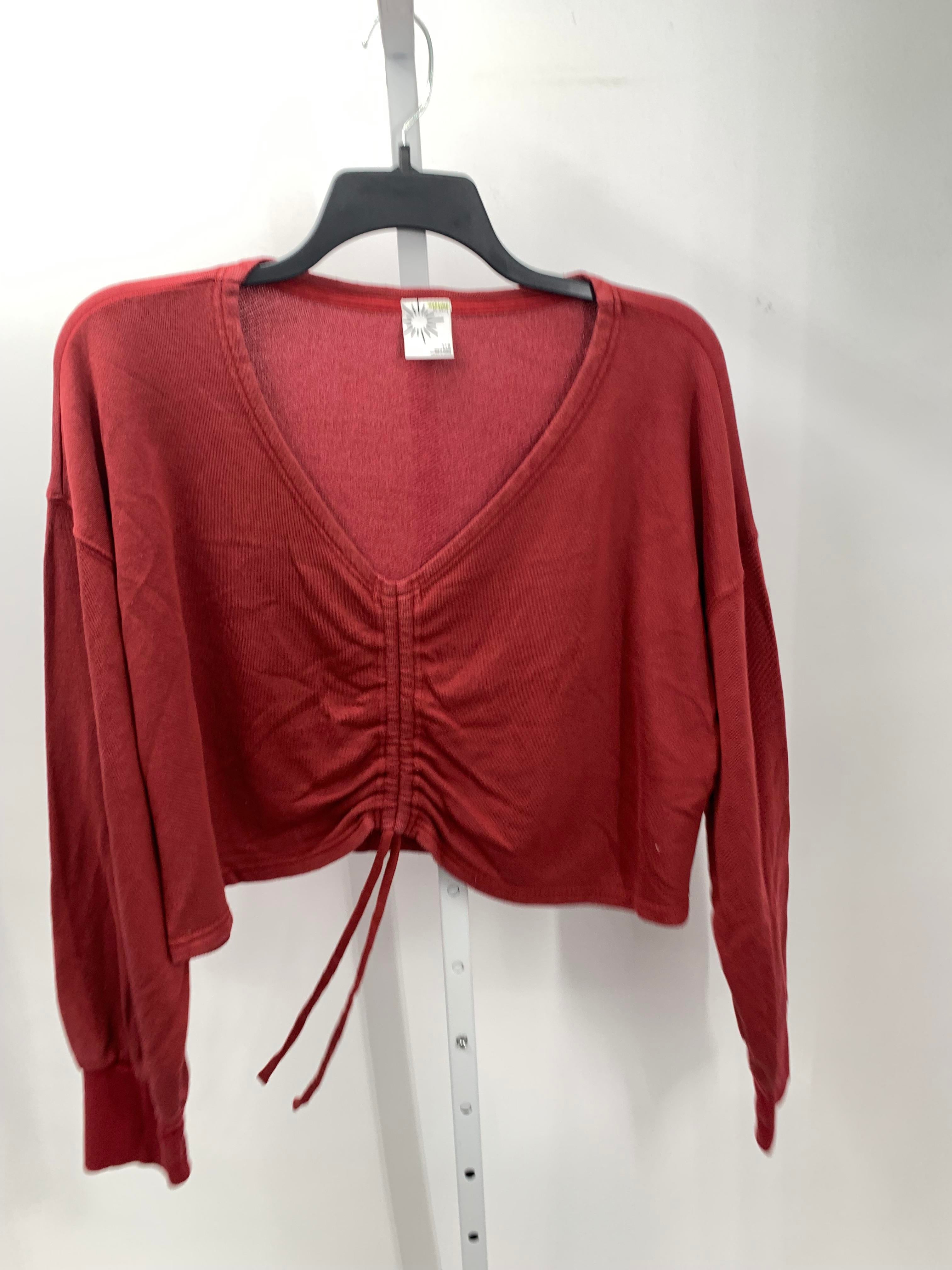 Aerie Size Large Juniors Long Sleeve Shirt