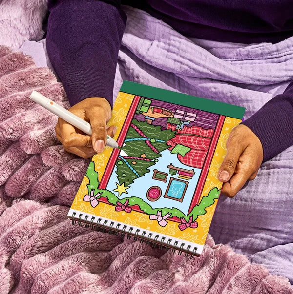 New FlowArt® - Scented Color-to-Reveal, Home for the Holidays