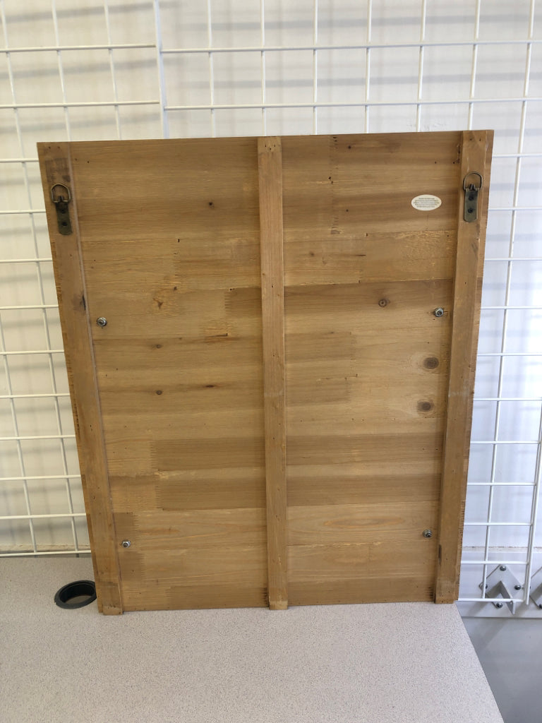 MAGNOLIA HOME WALL DISH SHELF W/PIPE DETAIL.