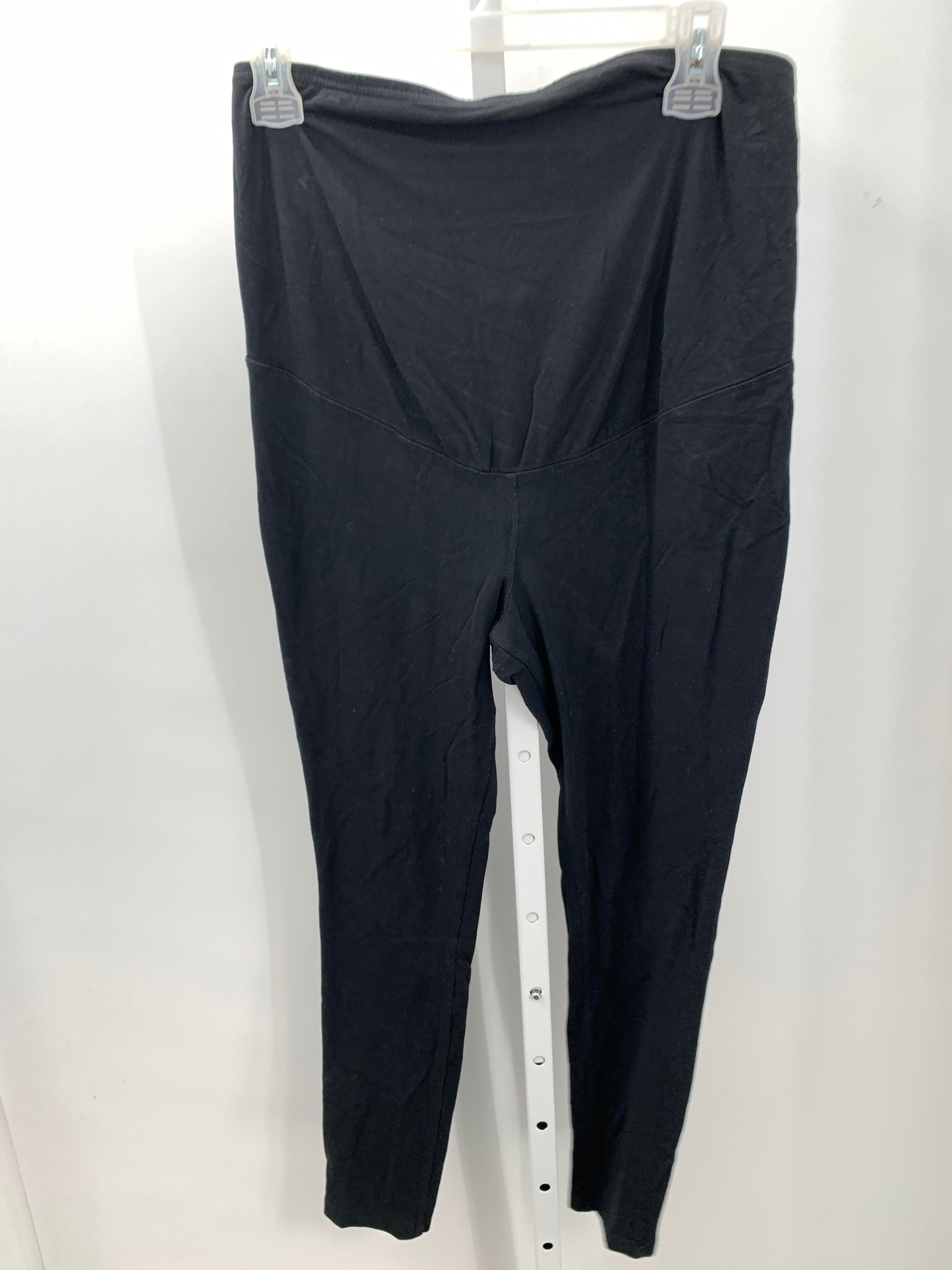 Isabel Black Size Medium Maternity Pants