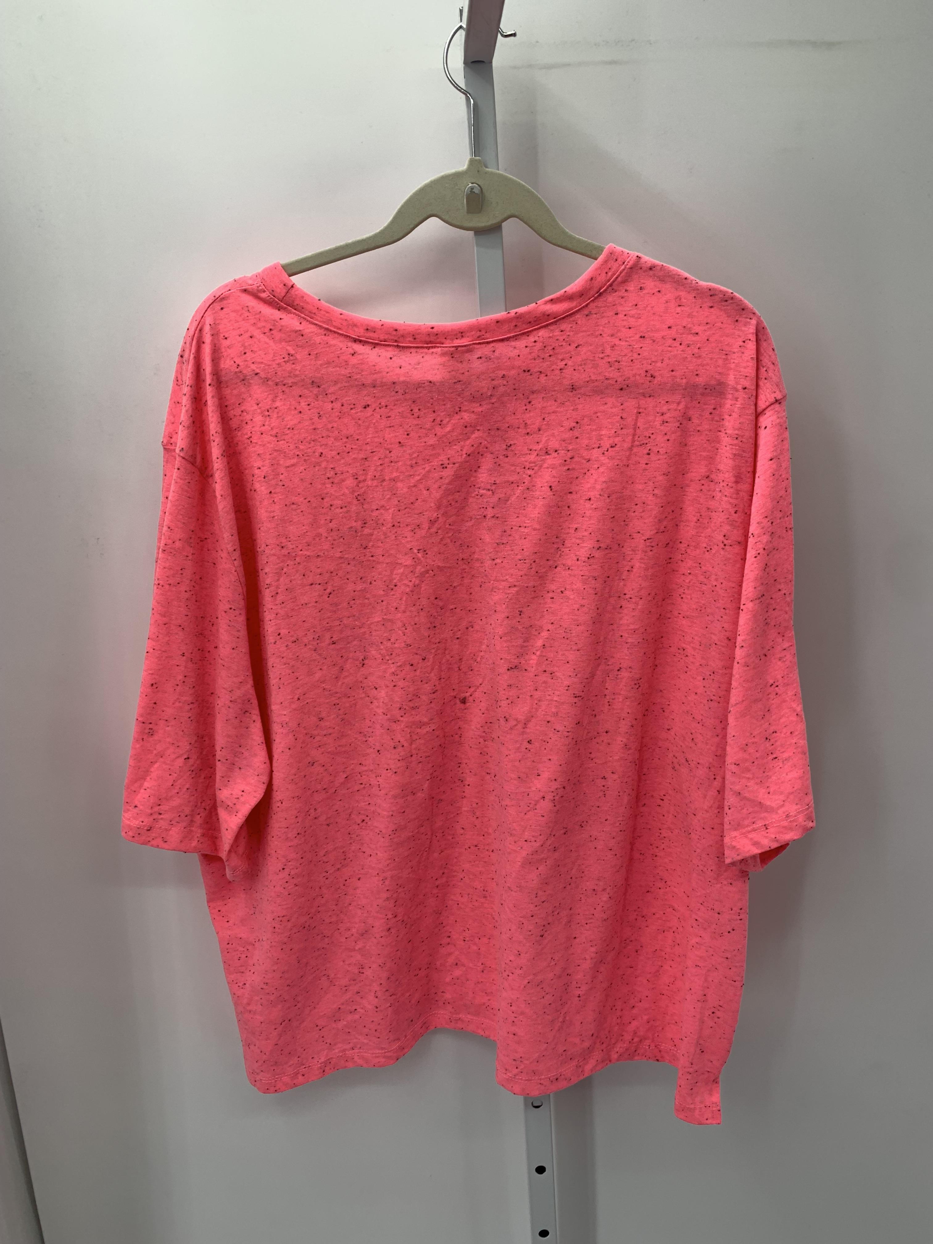 Size 3X Womens Short Sleeve Shirt