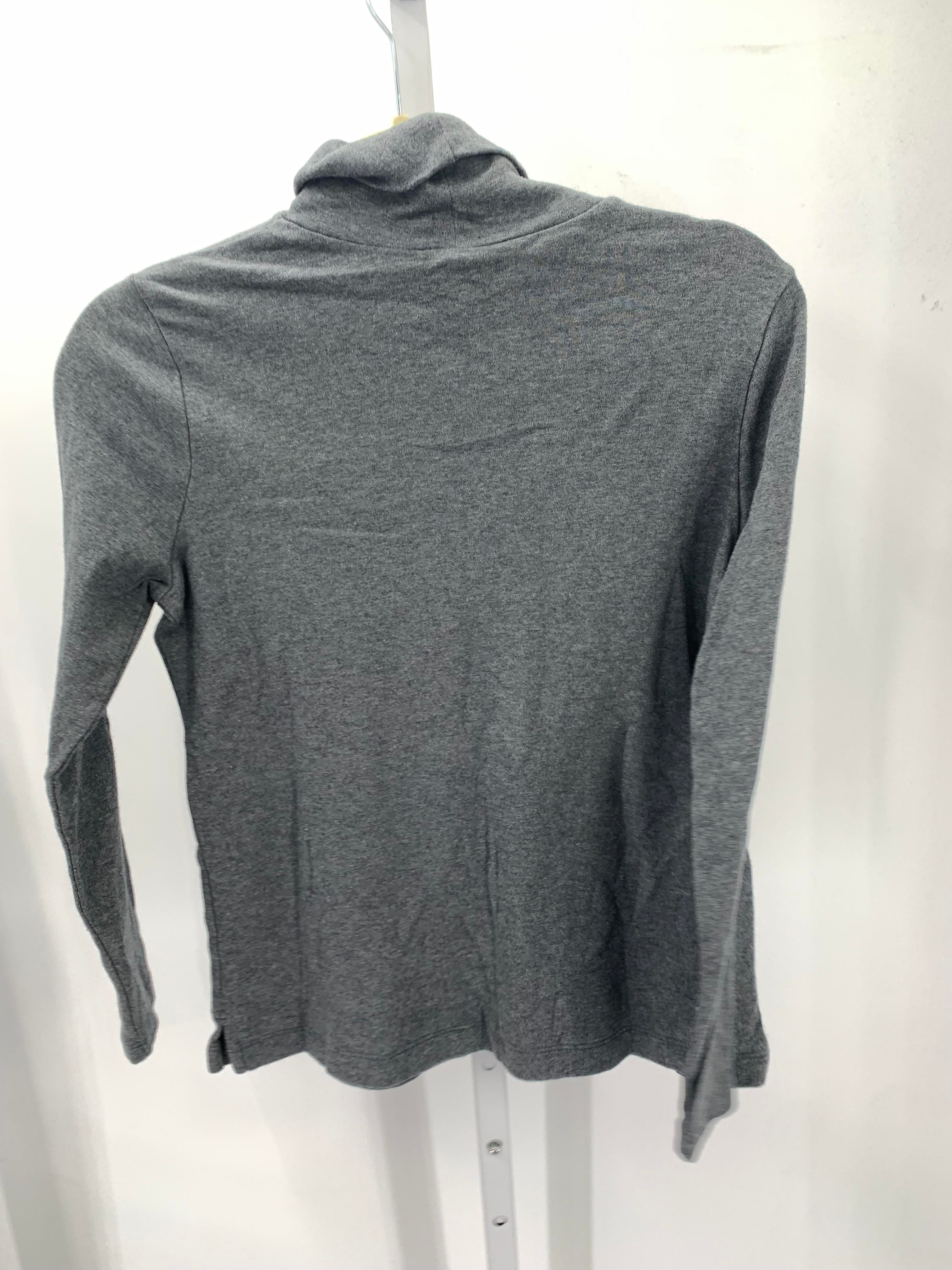 Lands End Size Medium Petite Petite Long Sleeve Shirt