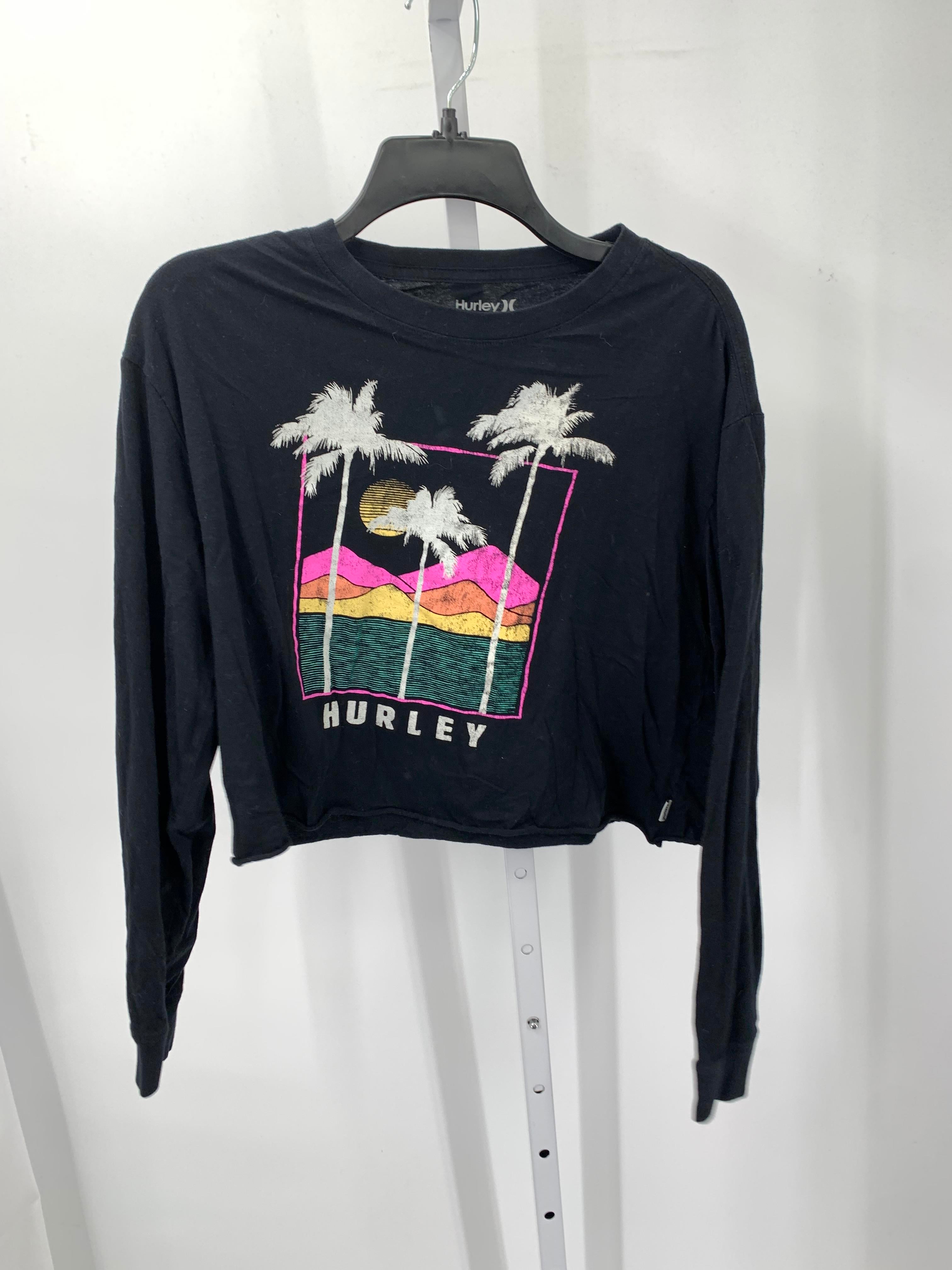 Hurley Size Small Juniors Long Sleeve Shirt