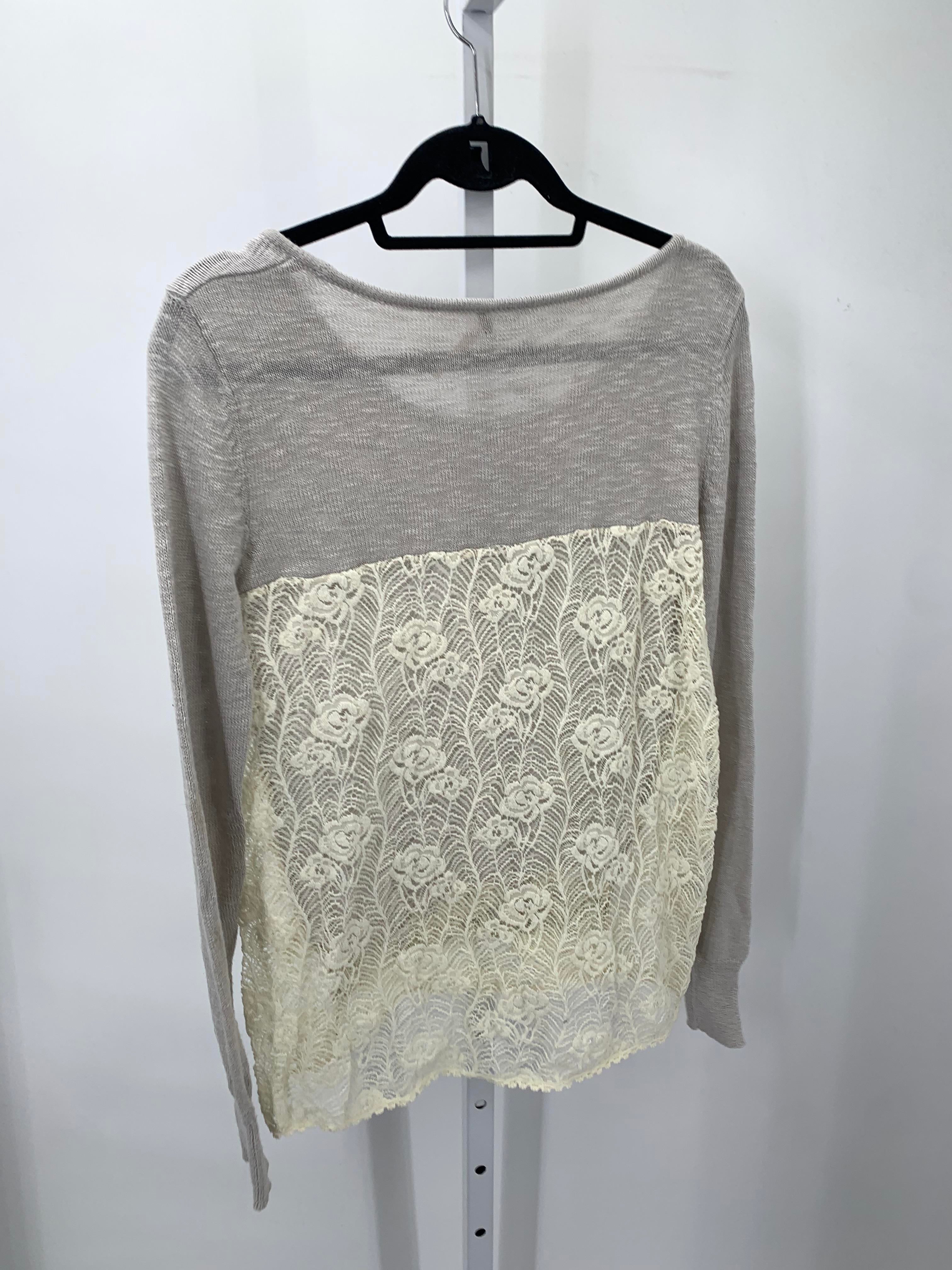 Poof Size Small Juniors Long Sleeve Sweater