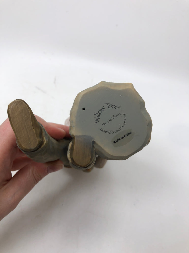 WILLOWTREE "WE ARE THREE" FIGURINE.