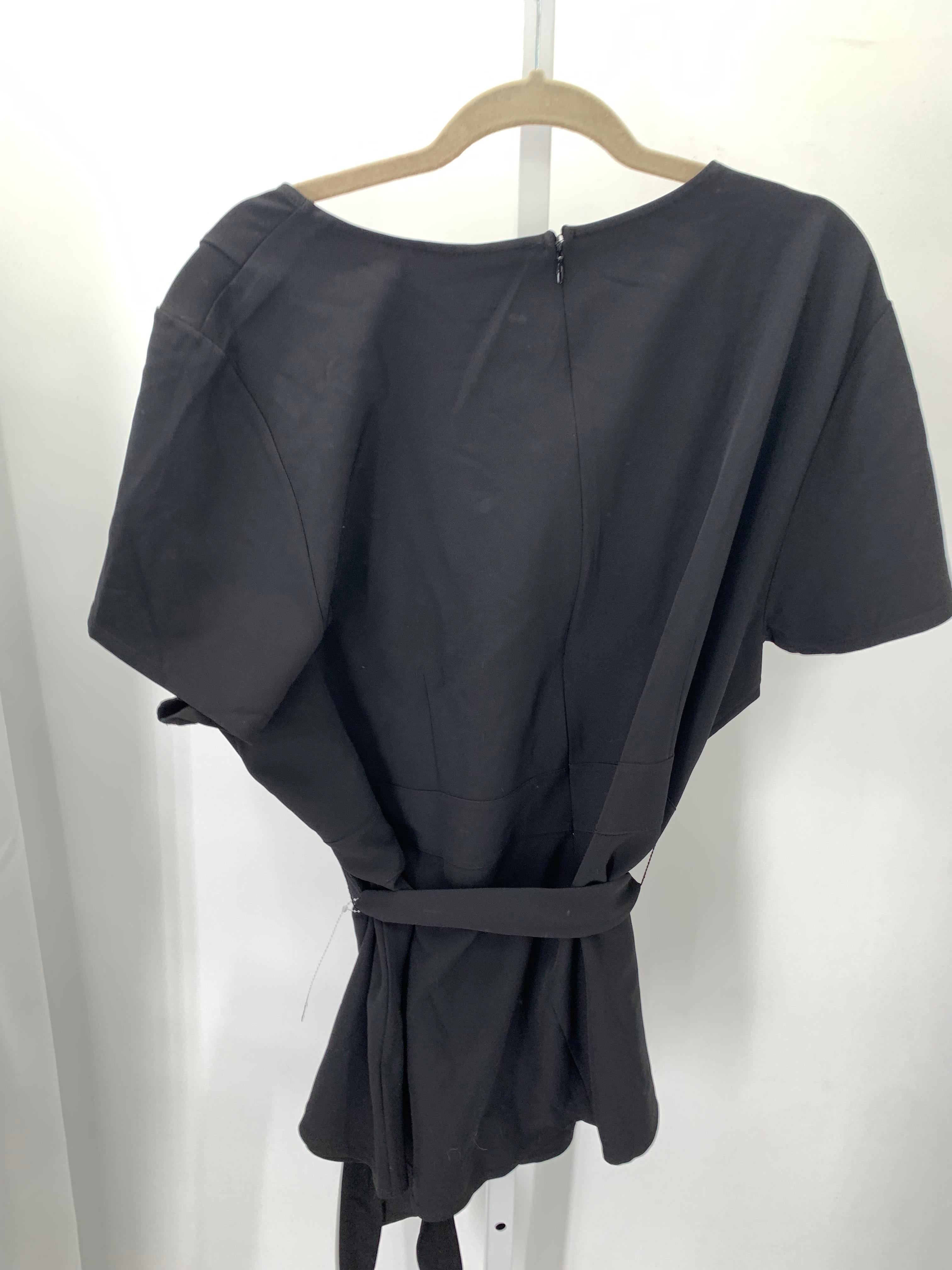 Lane Bryant Size 28 W Womens Short Sleeve Shirt