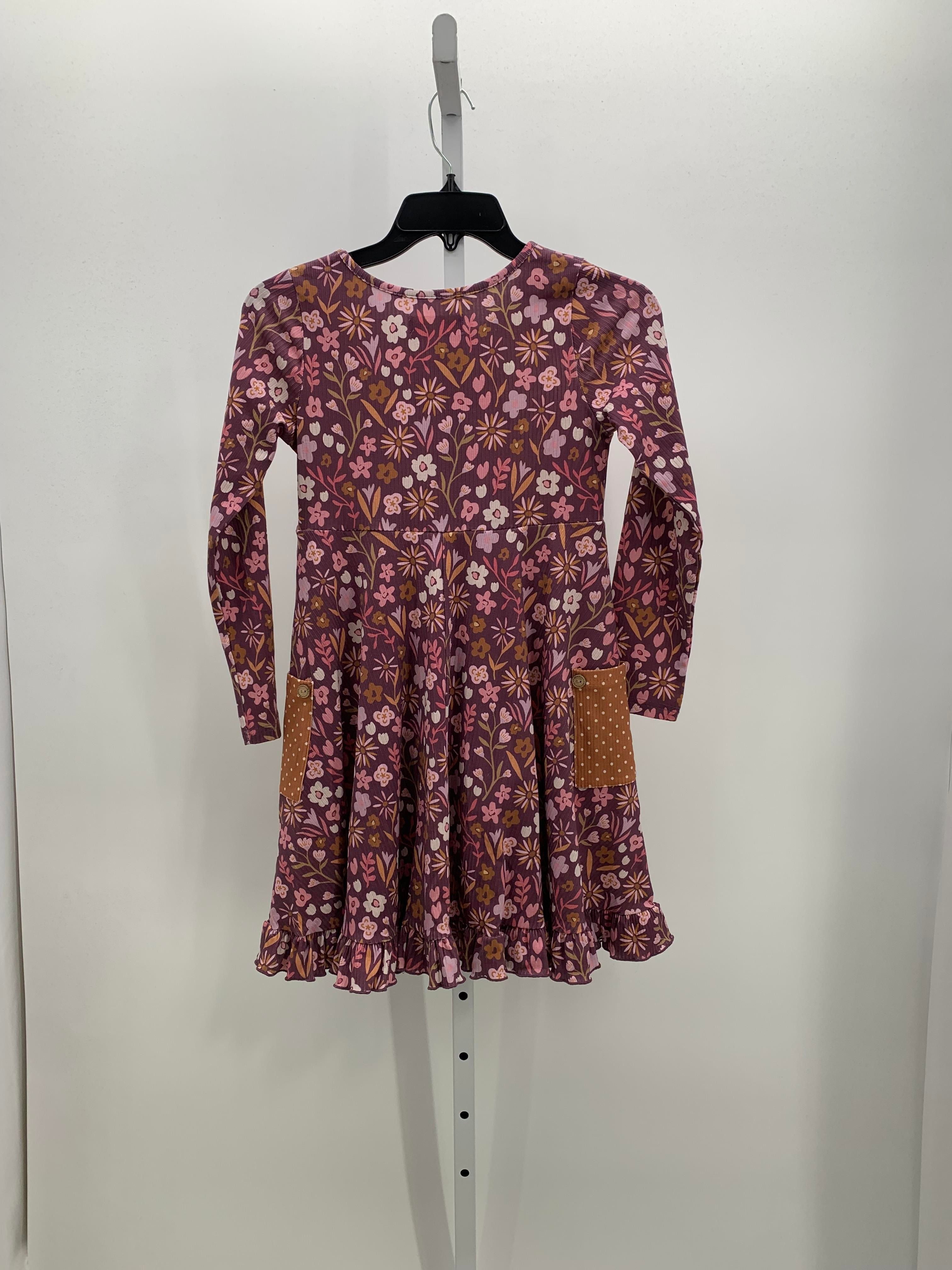Size 12 Girls Long Sleeve Dress