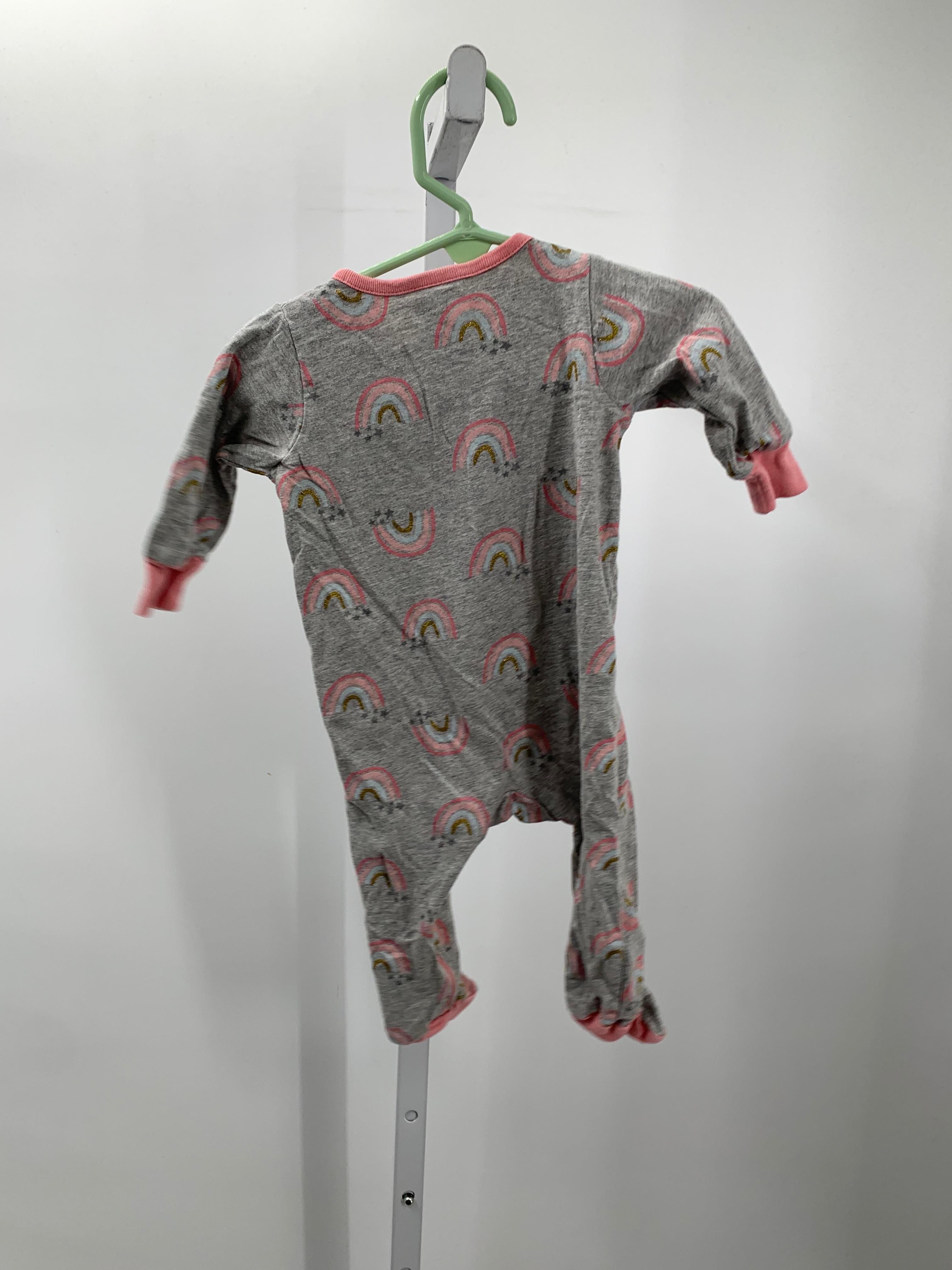 Gerber Size 3-6 Months Girls Long Slv. Romper