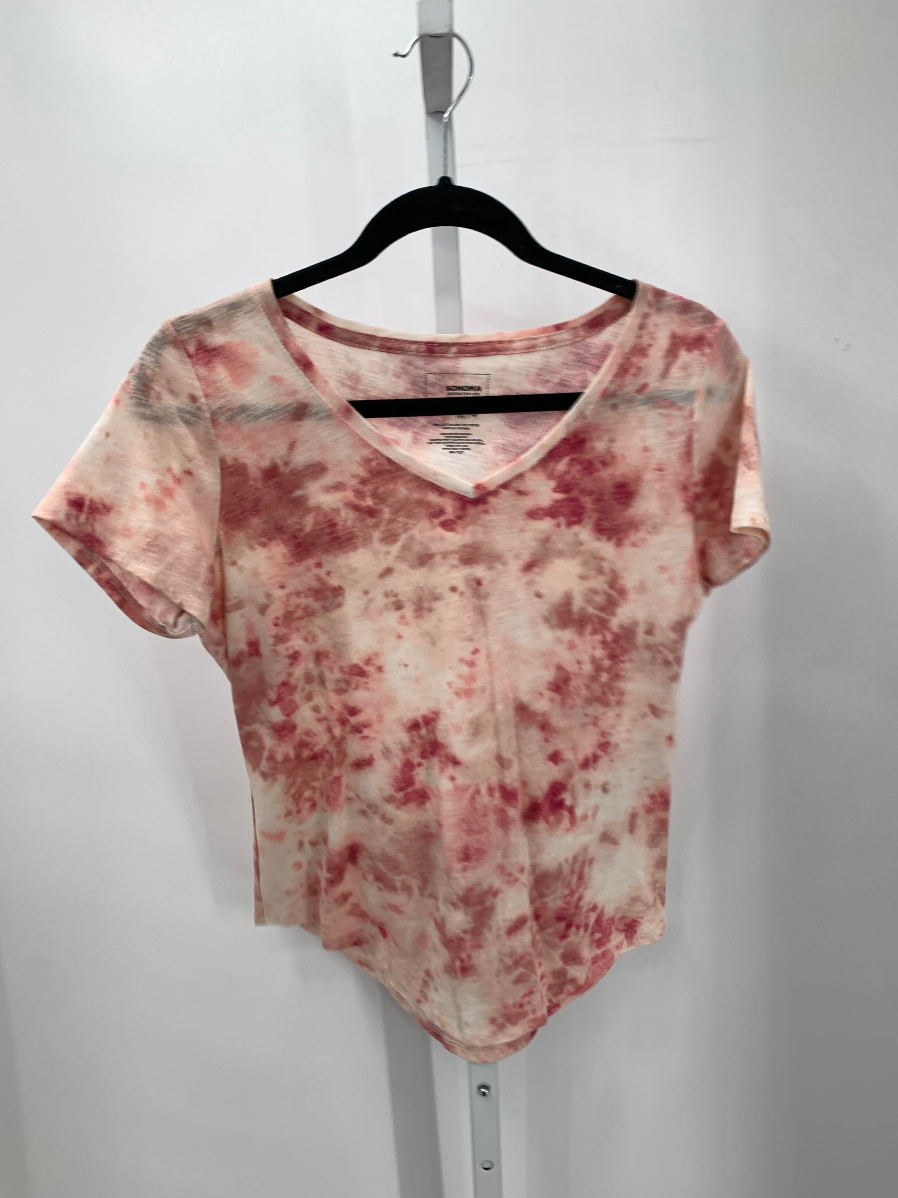 Sonoma Size Small Misses Short Sleeve Shirt