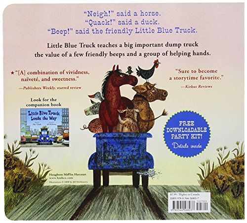 Pre-Owned Little Blue Truck Board Book (Board Book) 0544568036 9780544568037 - A