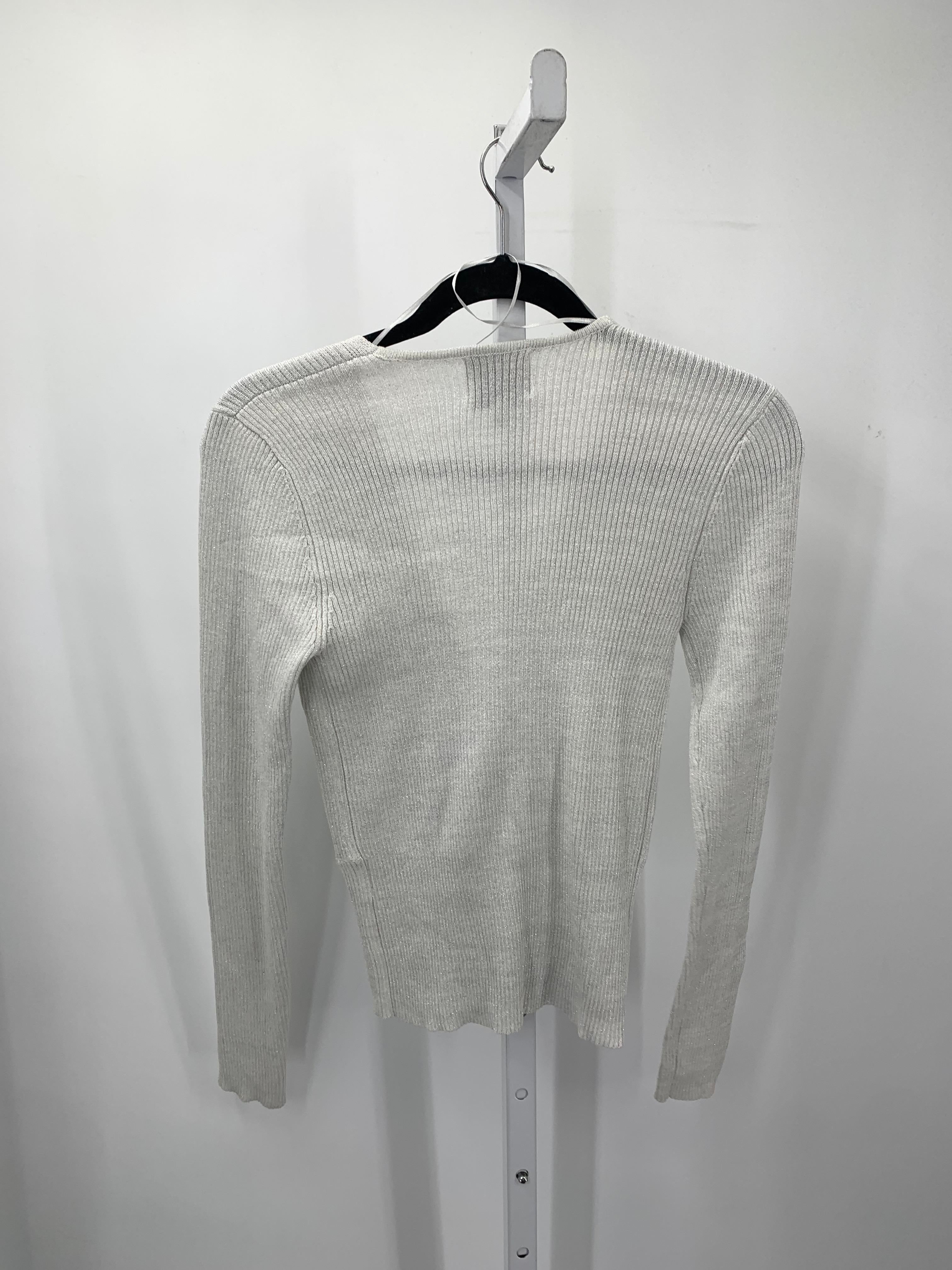 Pink Rose Size Medium Juniors Long Sleeve Sweater