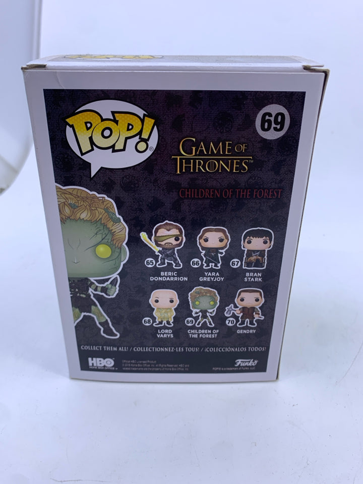 NIB GAME OF THRONES FUNKO "CHILDREN OF THE FOREST" #69