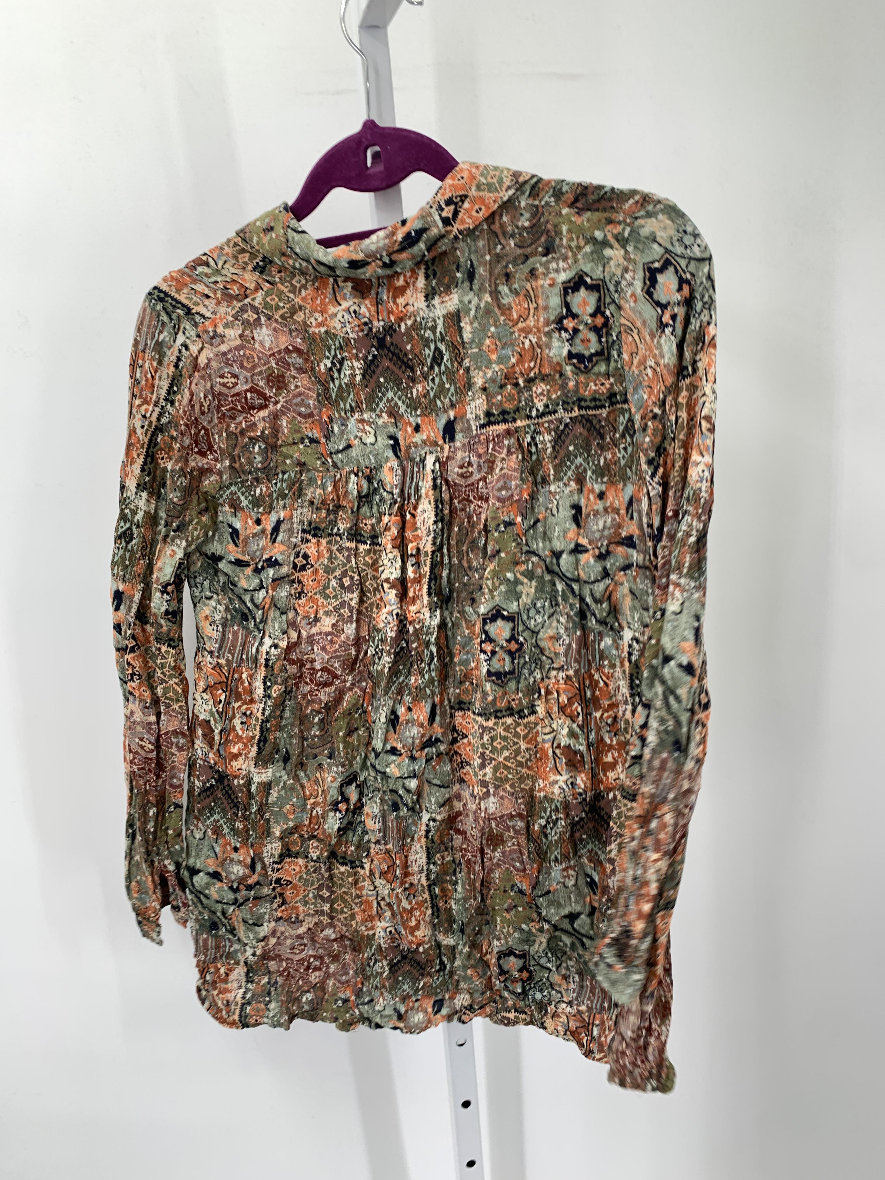 Jane + Delancey Size Small Misses Long Sleeve Shirt