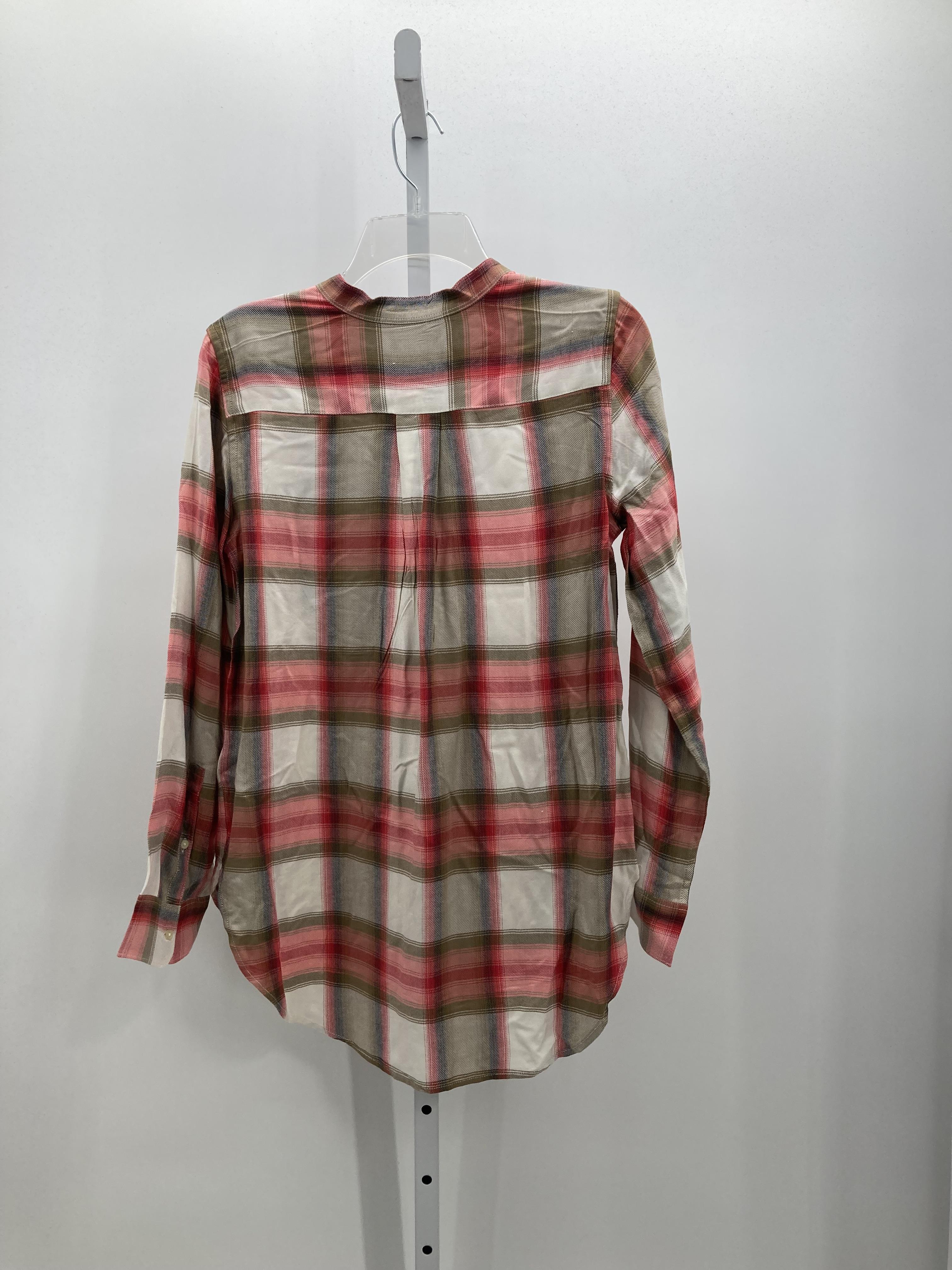 Gap Green Size X Small Maternity Long Sleeve Shirt