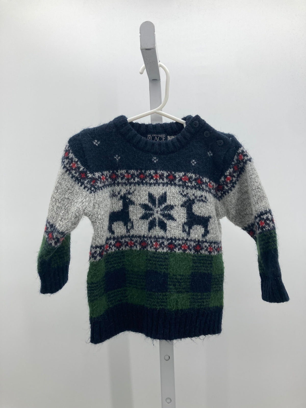 FUZZY SWEATER REINDEER