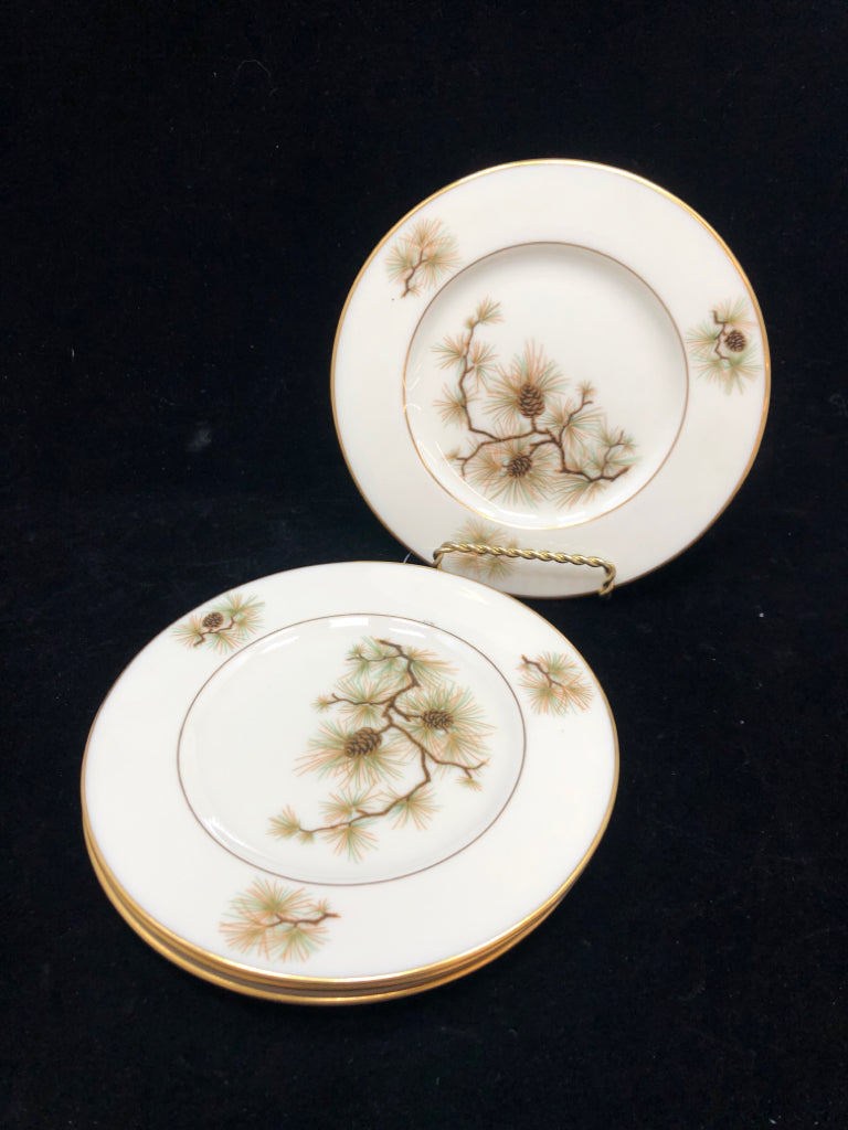 20PC PINECONE DISH SET - LENOX - SRV FOR 4.