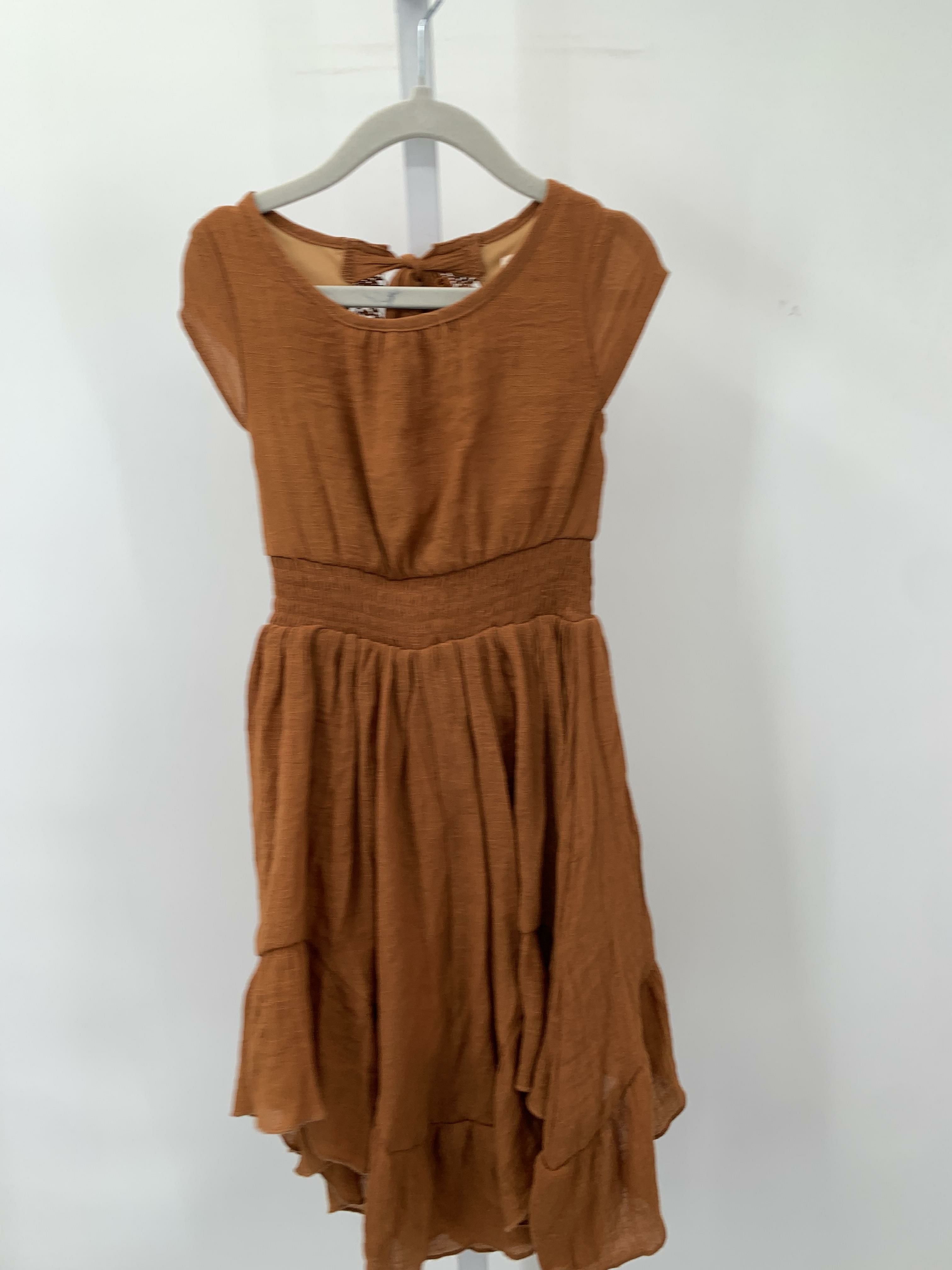 Size 3 Girls Short Sleeve Dress
