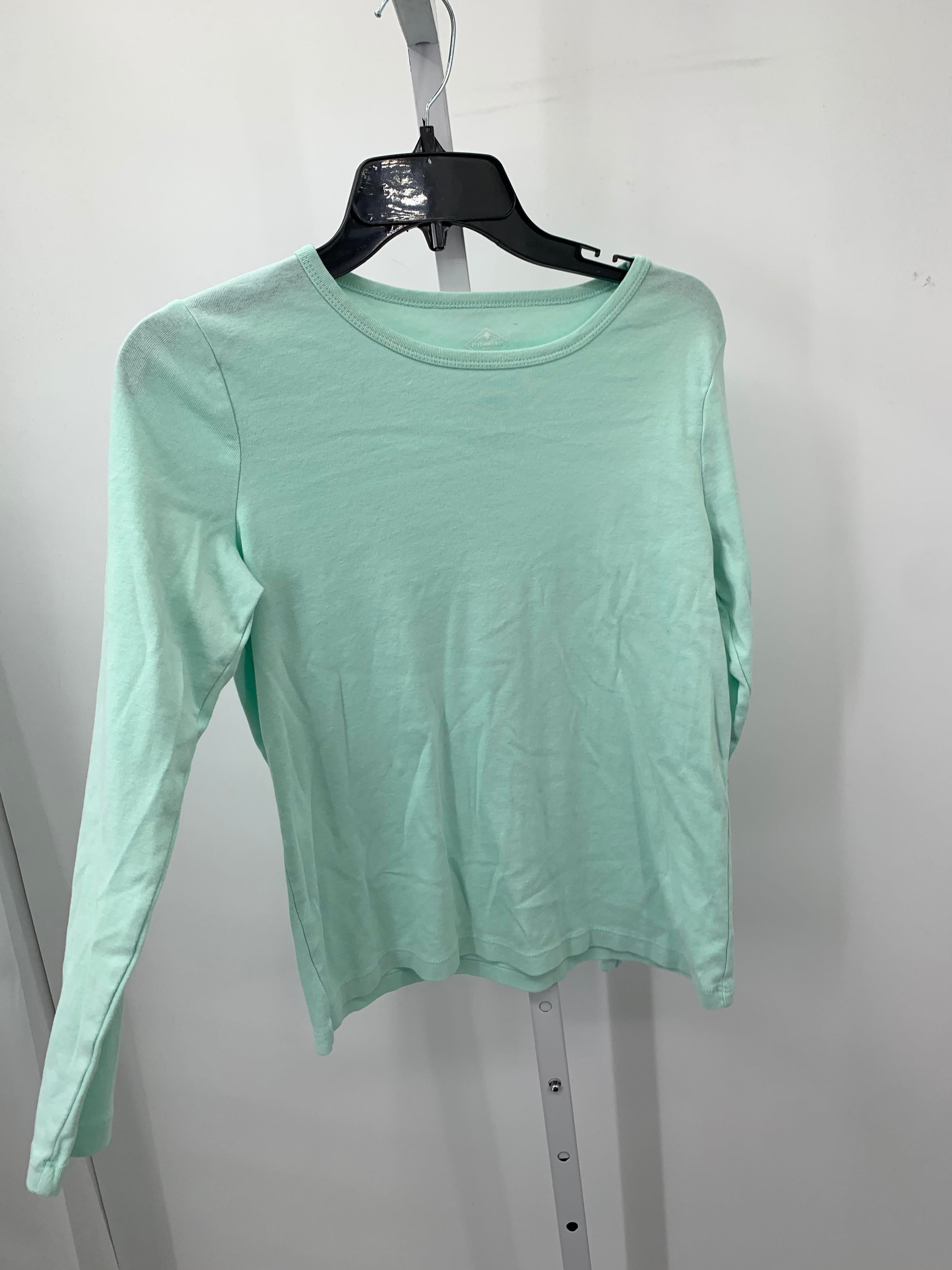 St. Johns Bay Size Medium Petite Petite Long Sleeve Shirt