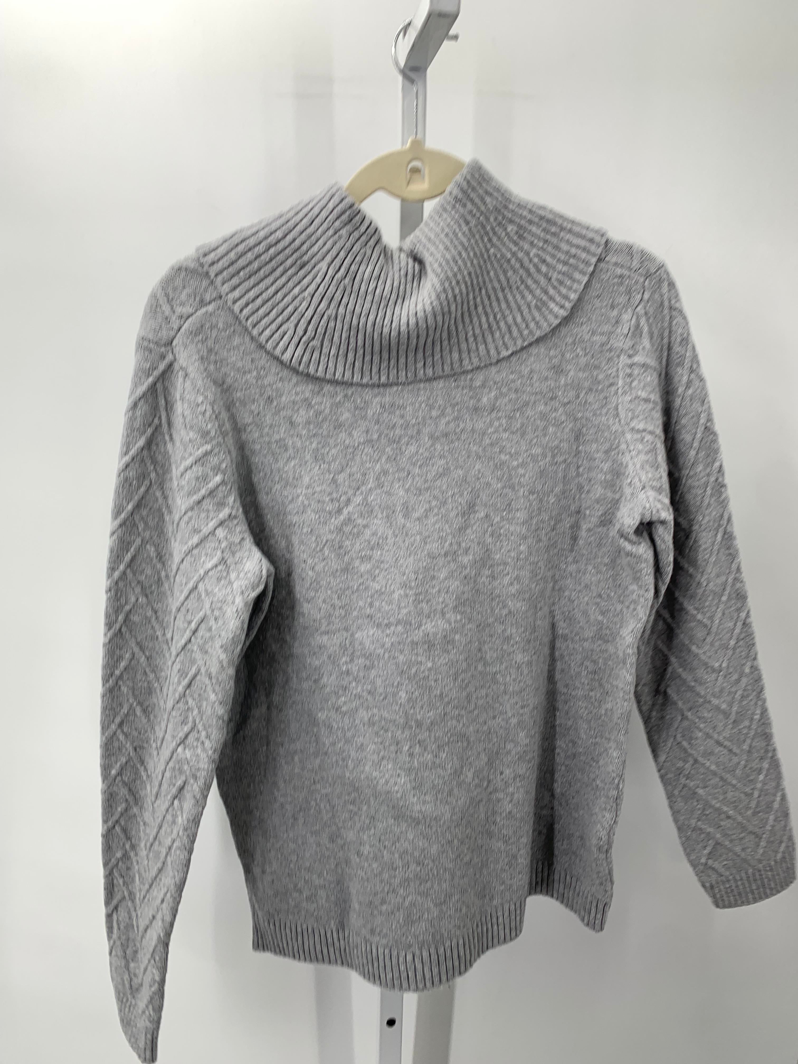 Calvin Klein Size Medium Misses Long Slv Sweater