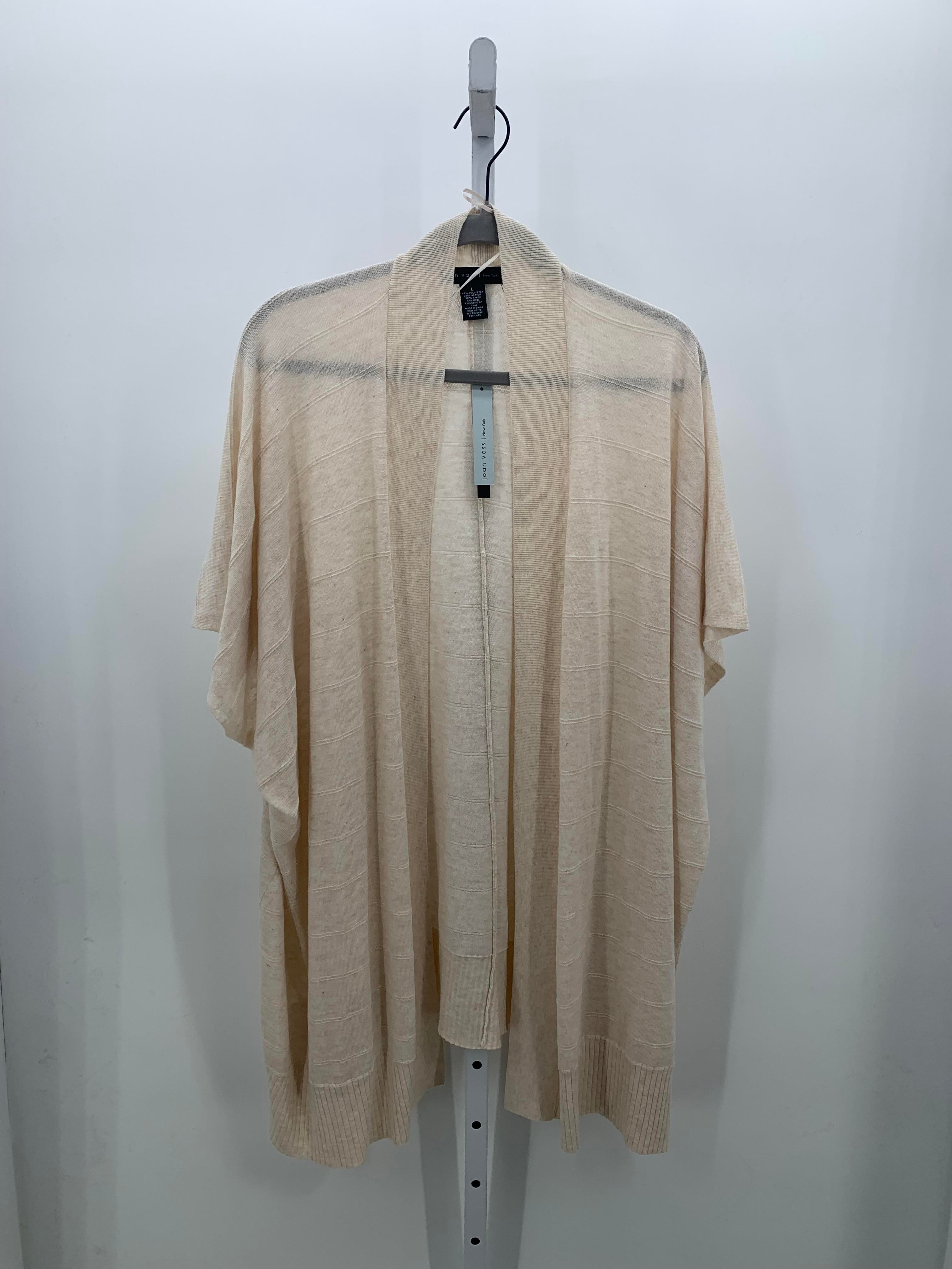 Joan Vass Size Large Misses Cardigan