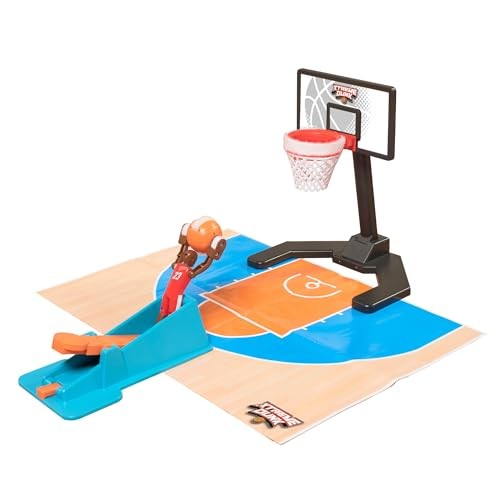 TOMY Xtreme Dunk - Trick Shot Mini Basketball Game Set with Mini Hoop and Player