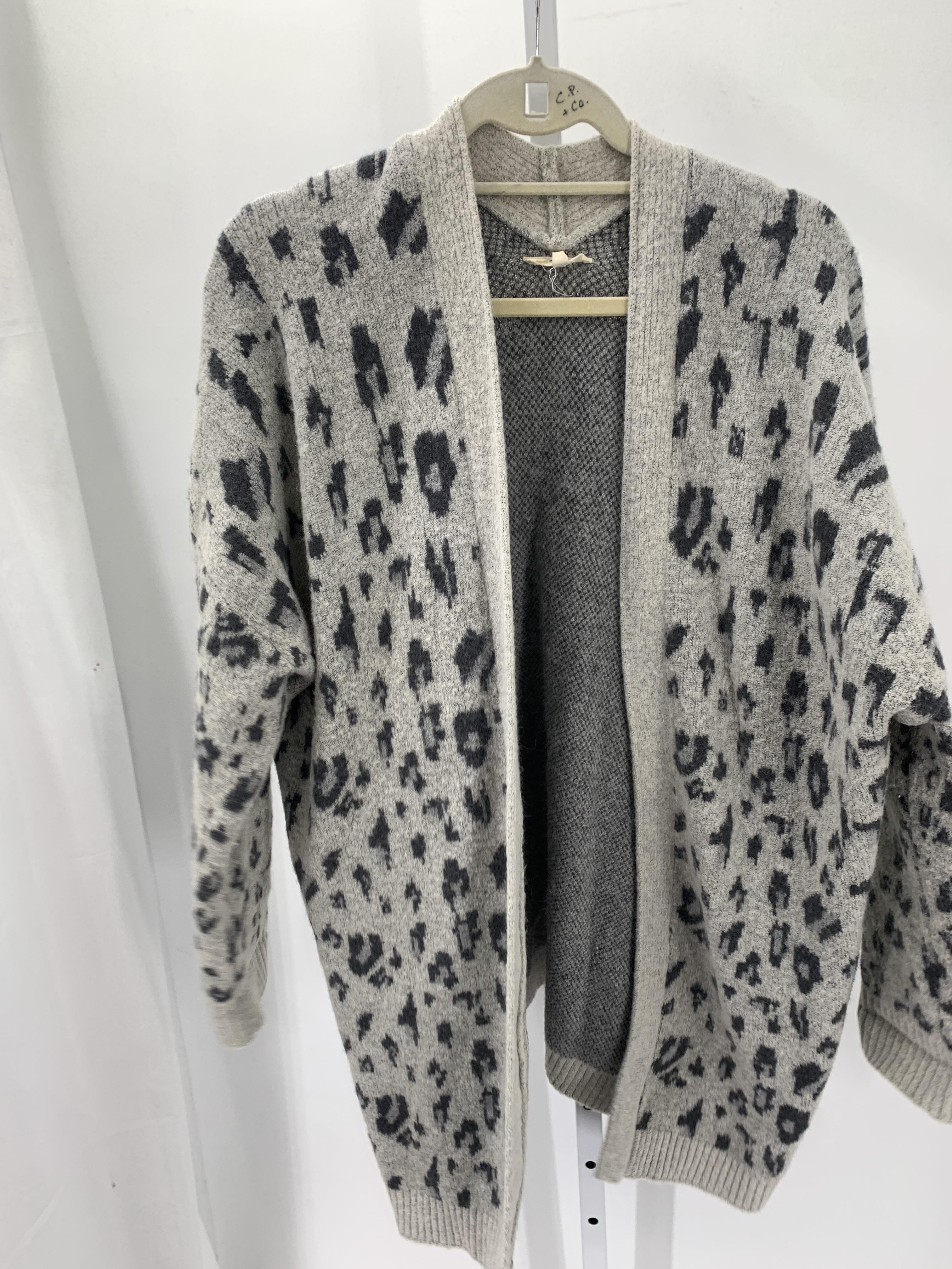 Easel Size 1X Womens Cardigan