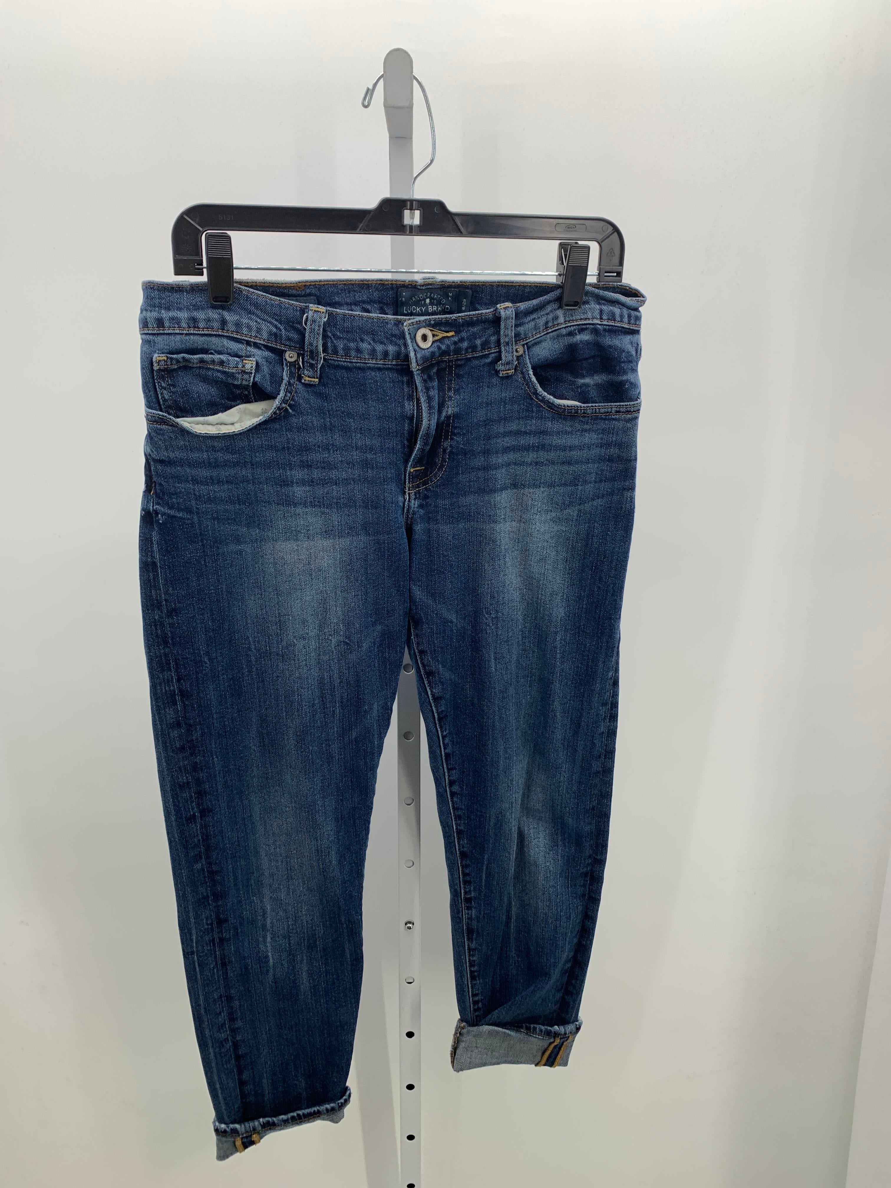 Lucky Brand Size 6 Misses Cropped Jeans