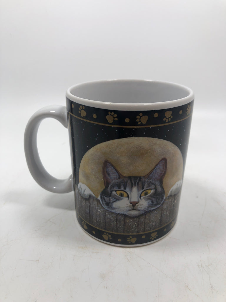 LANG & WISE "HARLEY COCHRAN" CAT MUG.