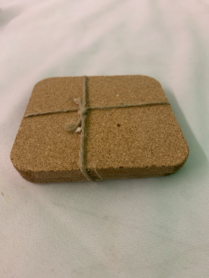 NIP 4 WOOD COASTERS.
